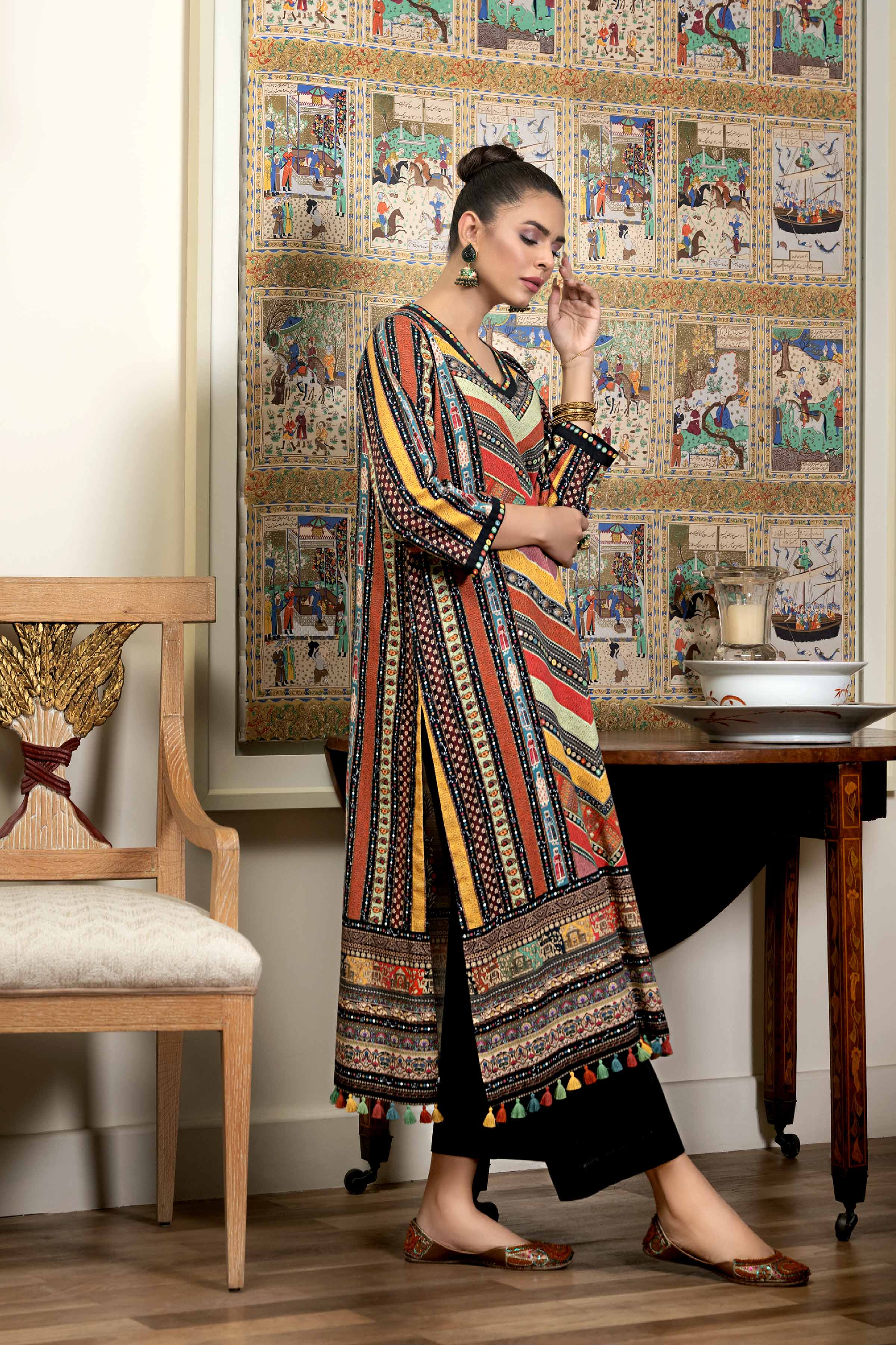 2 Piece - Printed Suit - KFW23-36