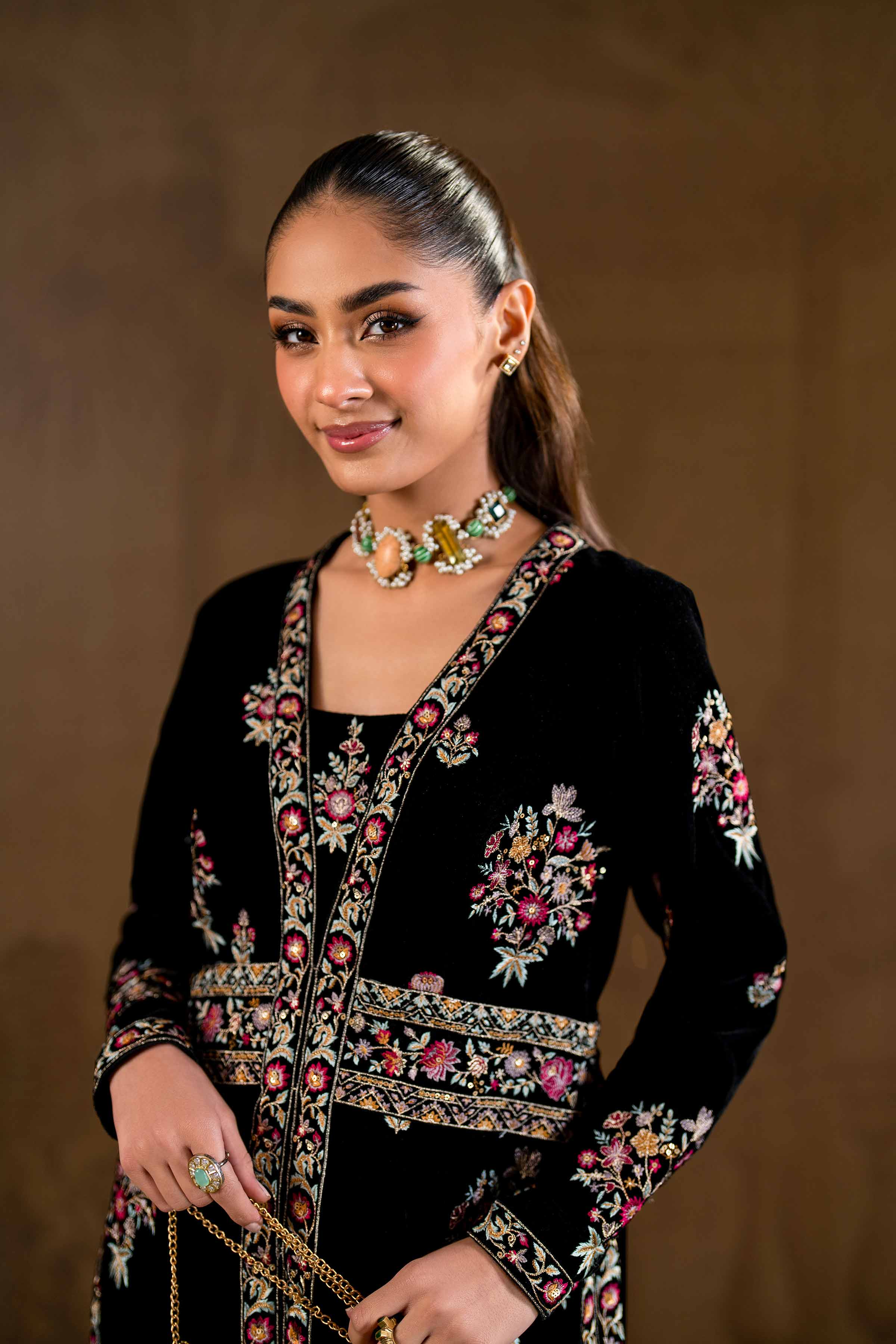 2 Piece - Embroidered Suit - KFW24-02