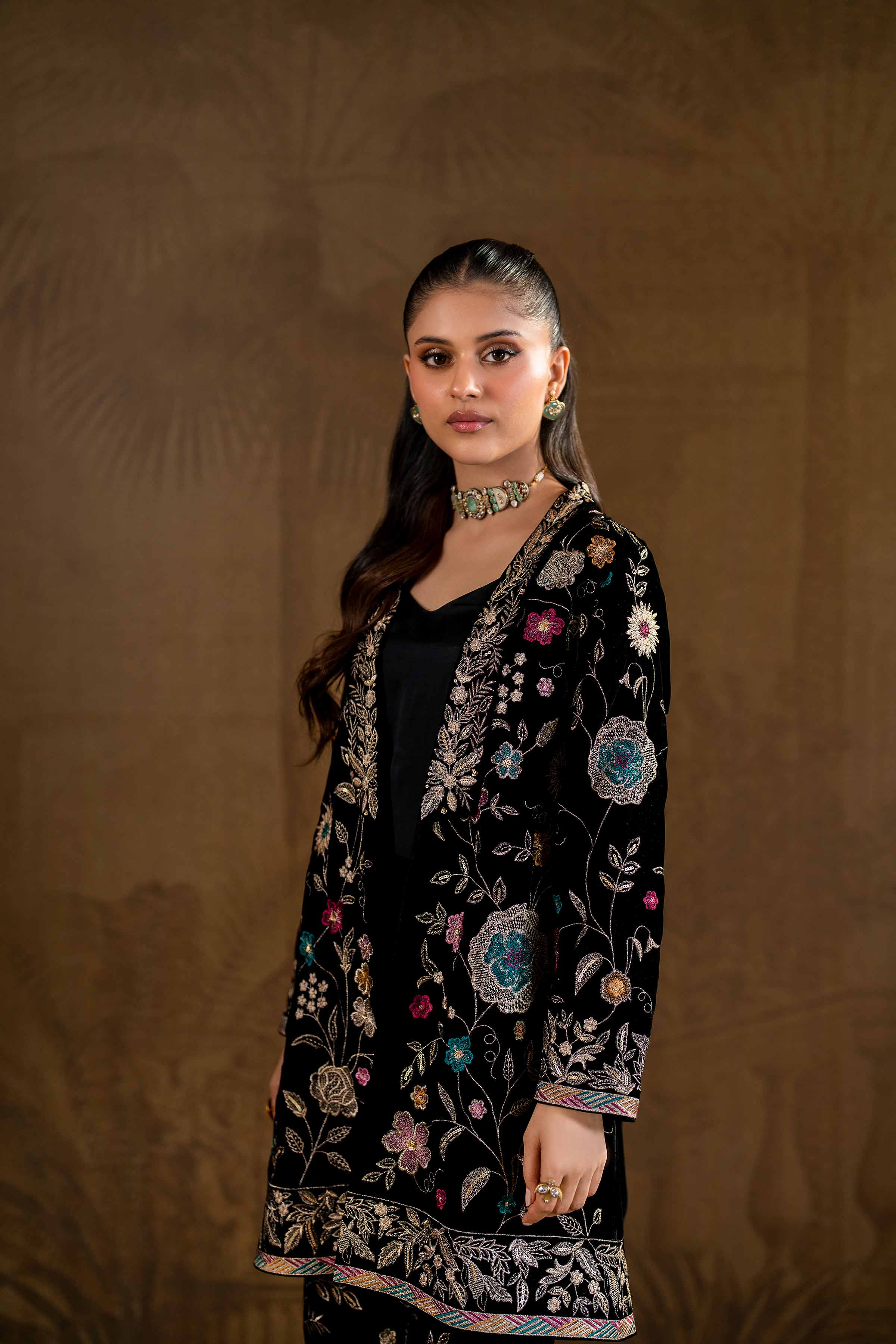 2 Piece - Embroidered Suit - KFW24-07