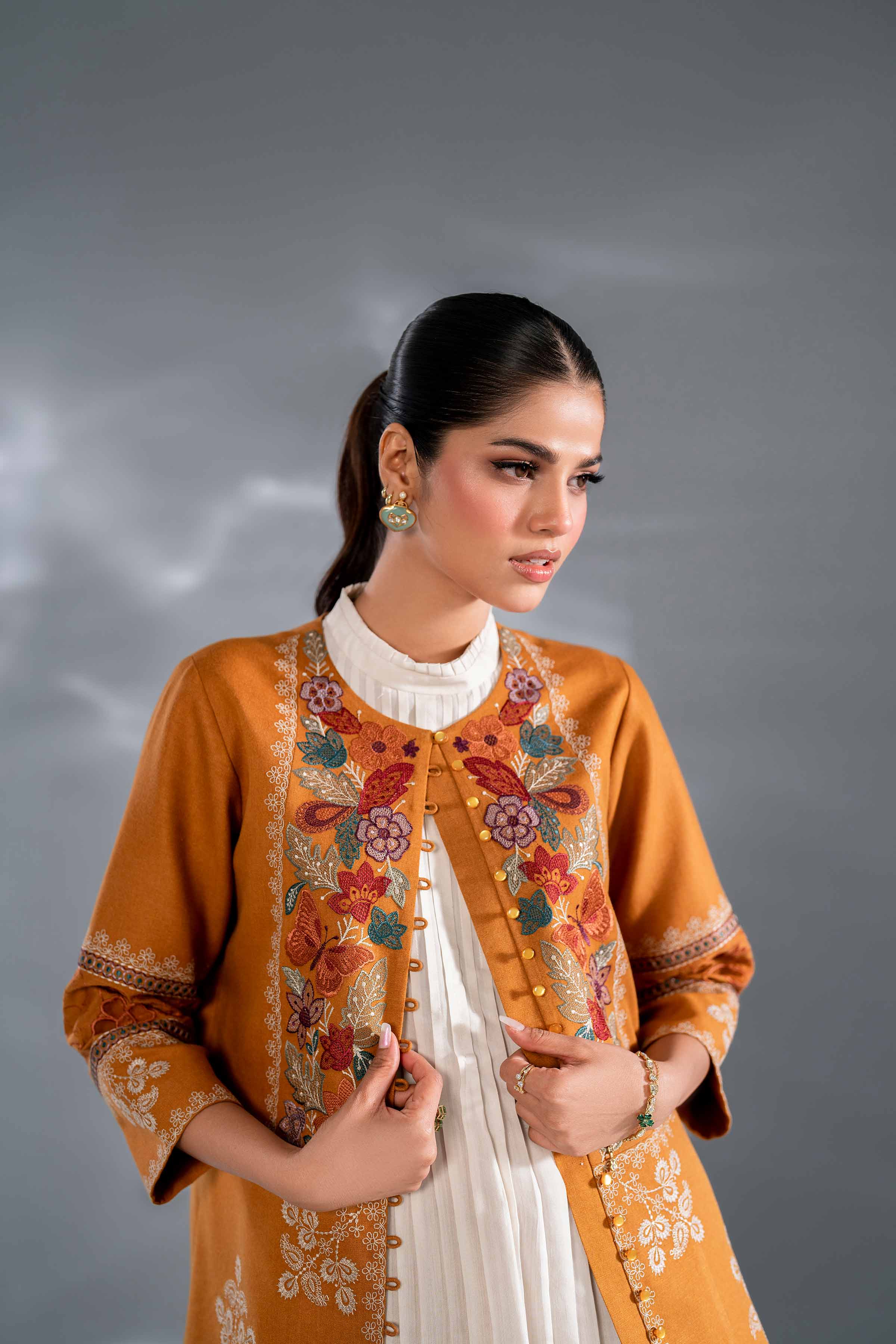 2 Piece - Embroidered Suit - KFW24-100