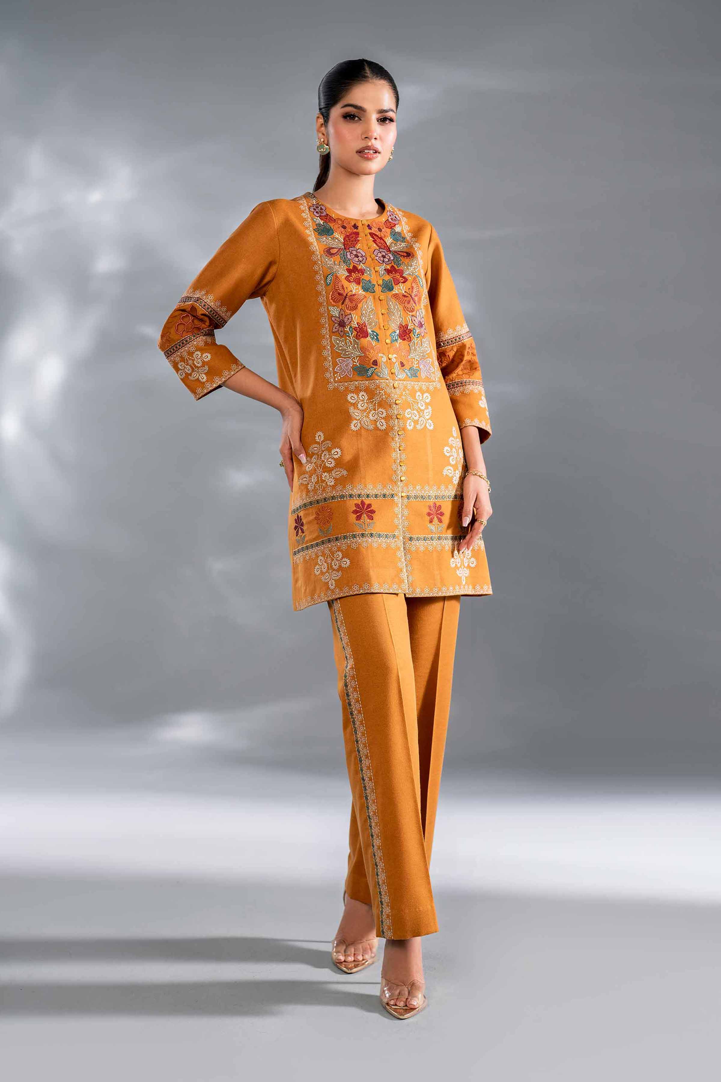 2 Piece - Embroidered Suit - KFW24-100