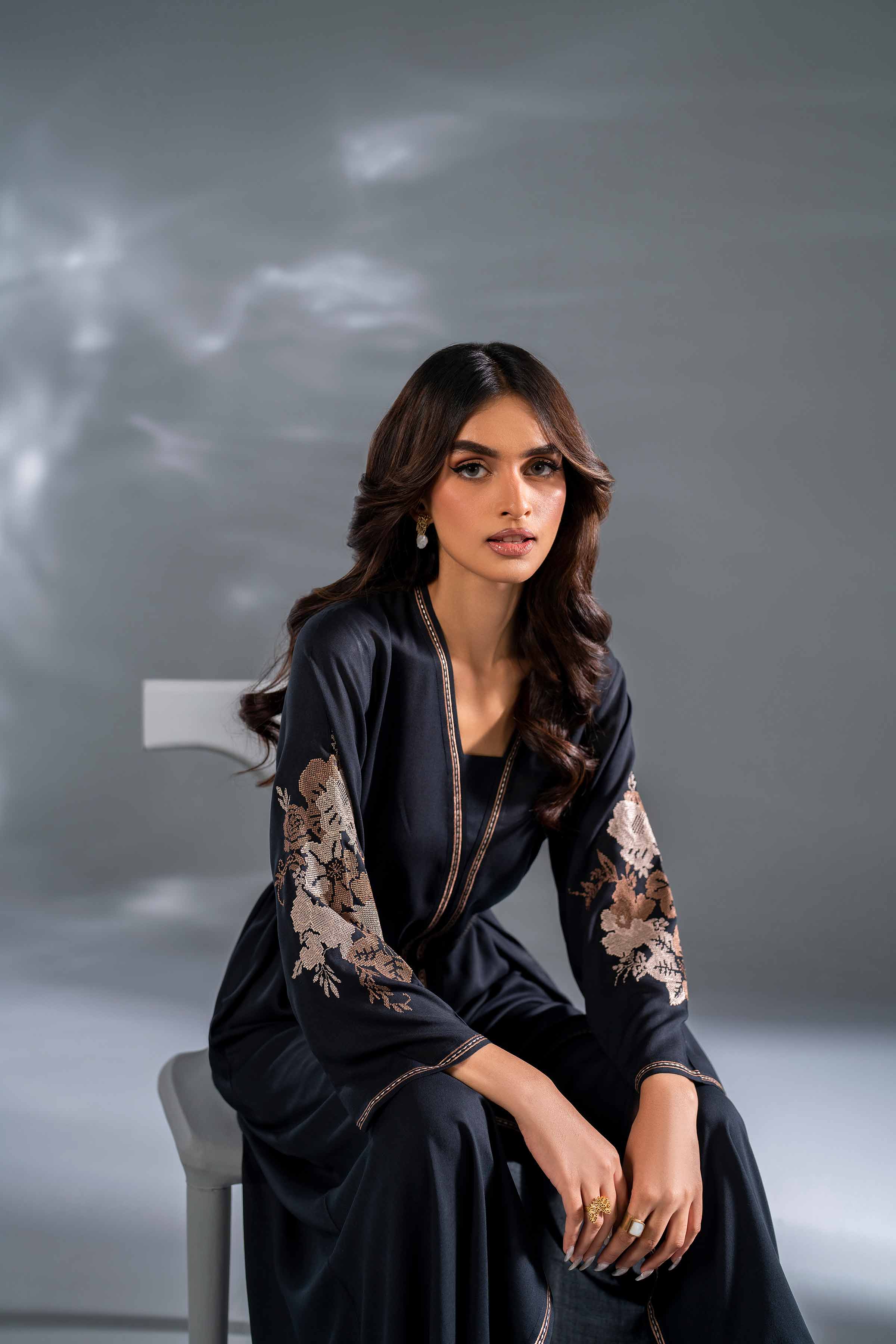 2 Piece - Embroidered Suit - KFW24-102