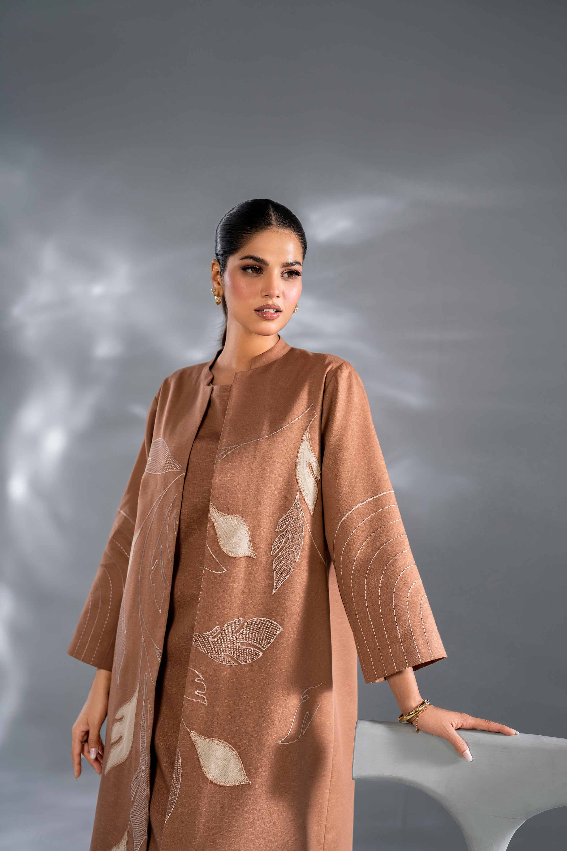 3 Piece - Embroidered Suit - KFW24-105