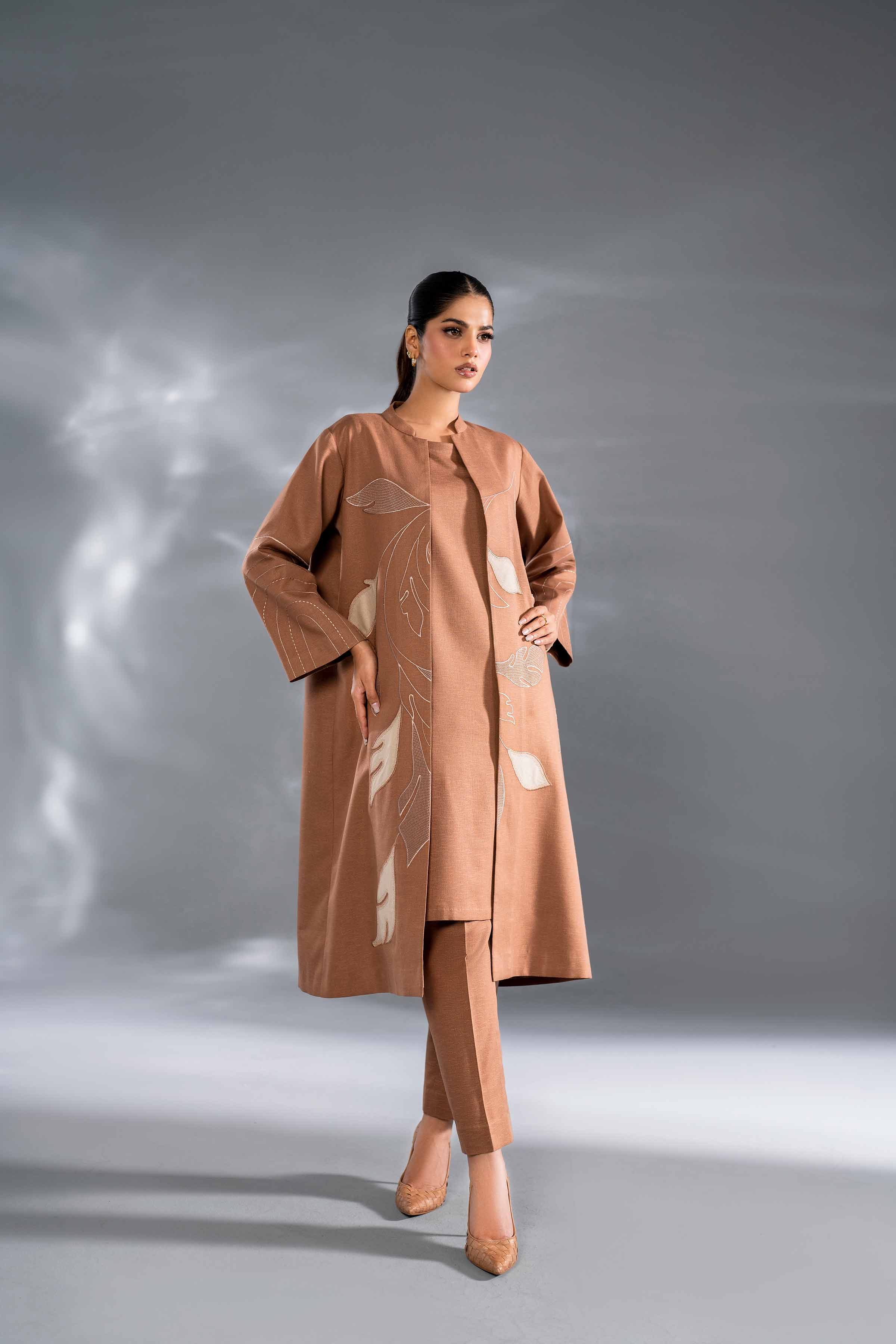 3 Piece - Embroidered Suit - KFW24-105
