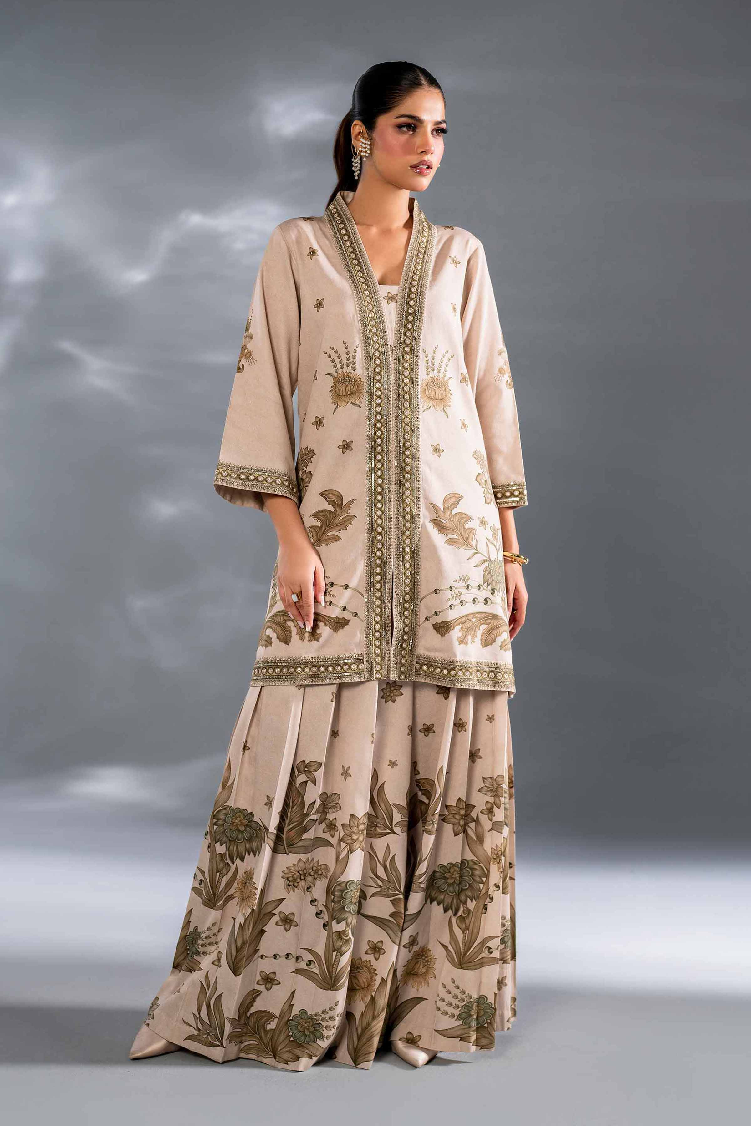 2 Piece - Printed Embroidered - KFW24-110