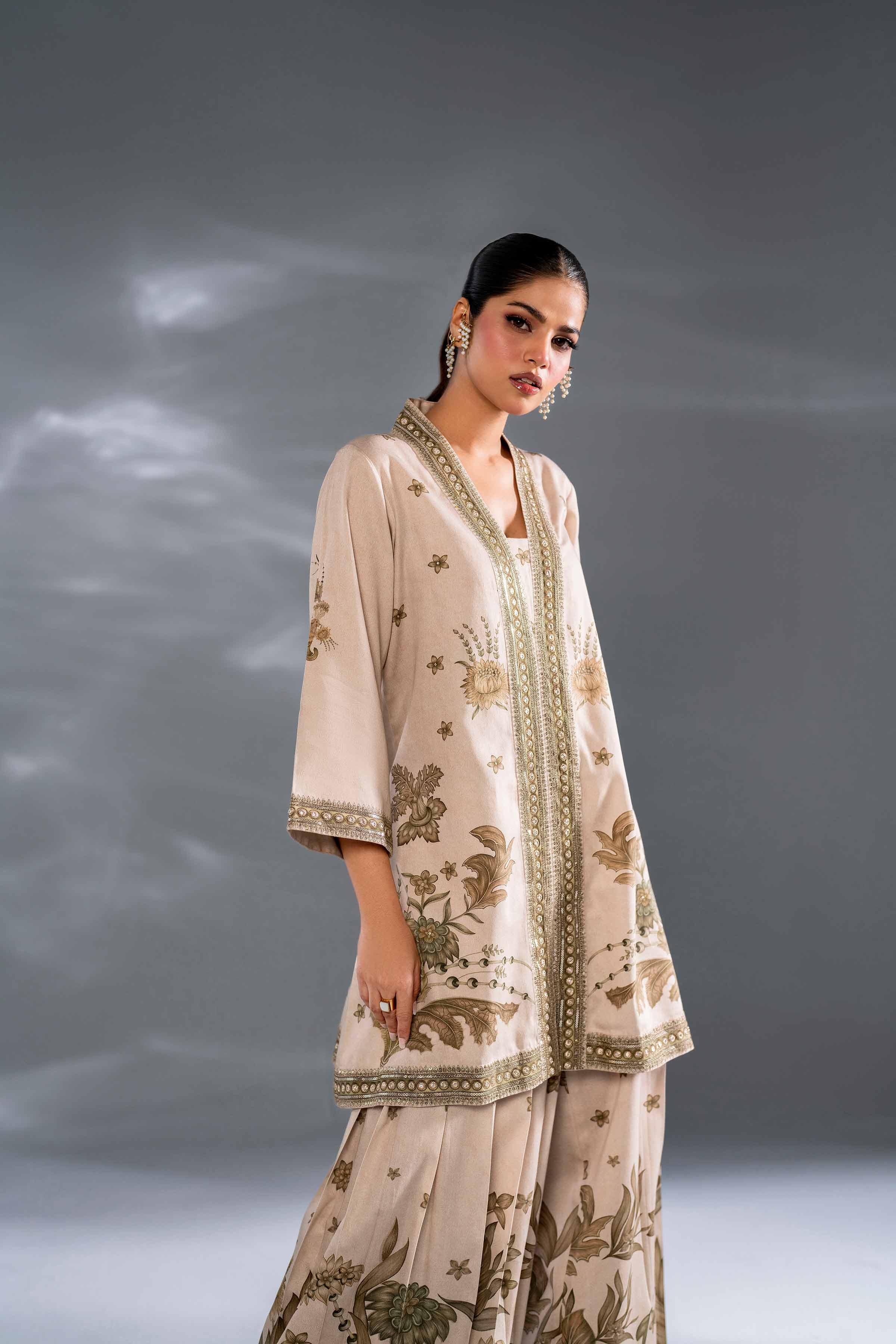 2 Piece - Printed Embroidered - KFW24-110