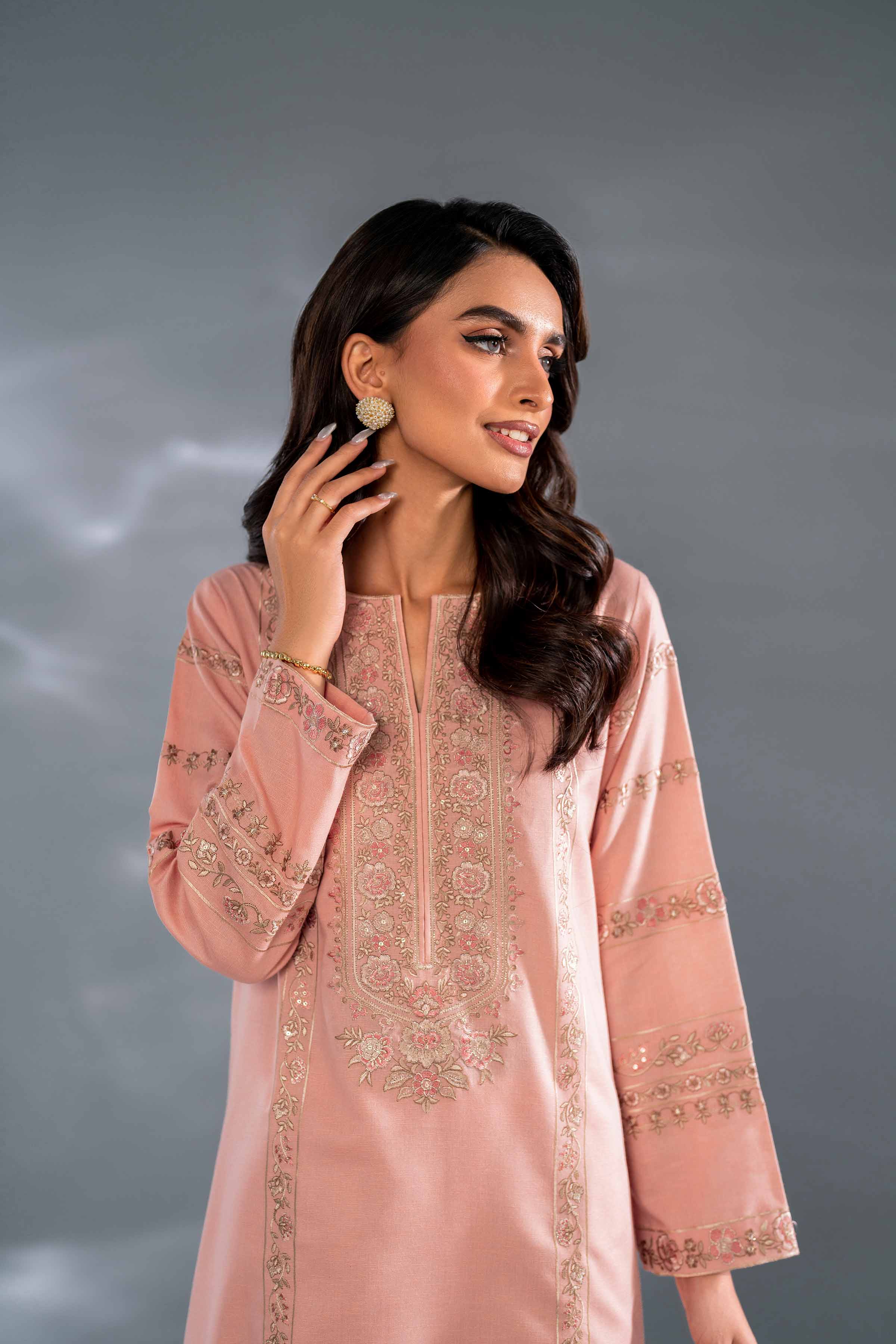 2 Piece - Embroidered Suit - KFW24-111