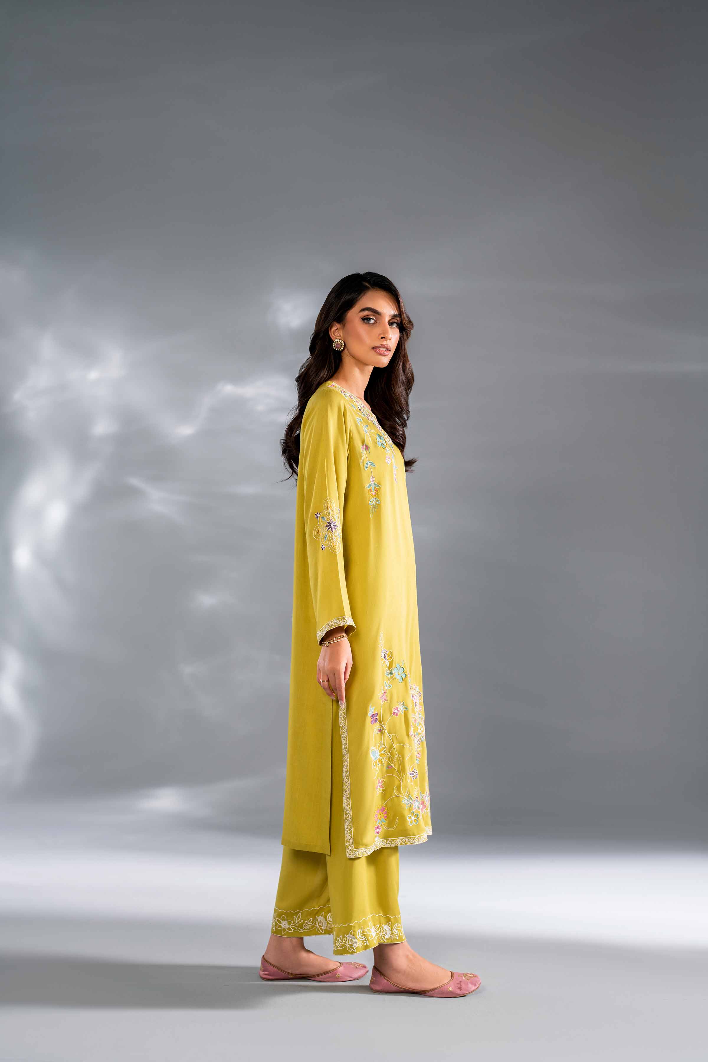 2 Piece - Embroidered Suit - KFW24-114