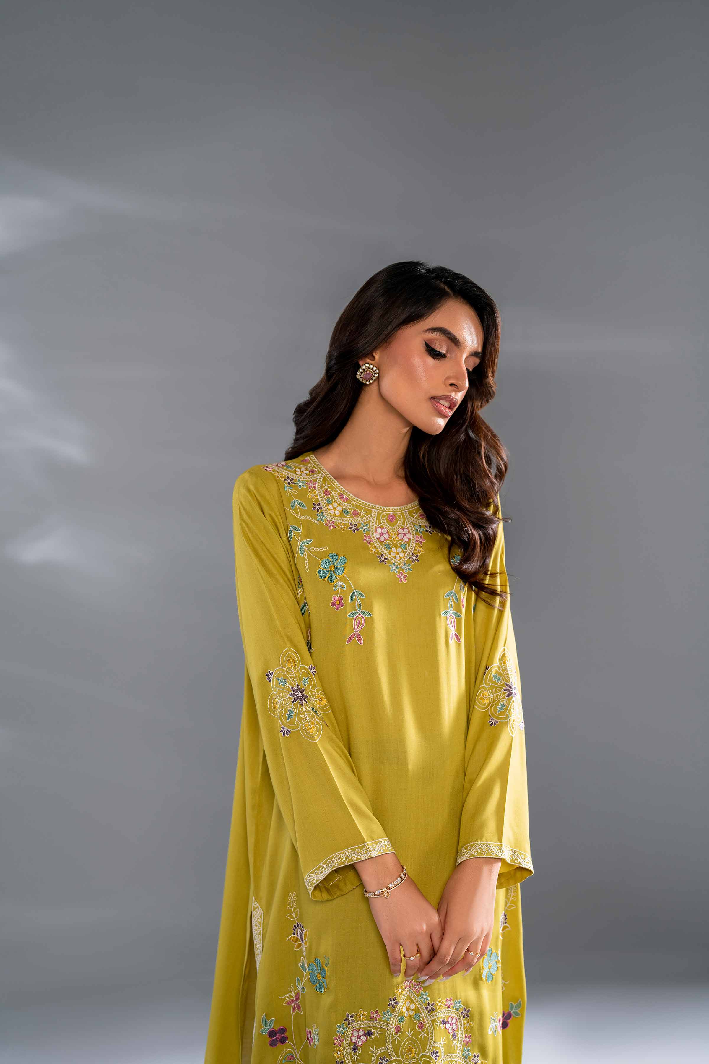 2 Piece - Embroidered Suit - KFW24-114