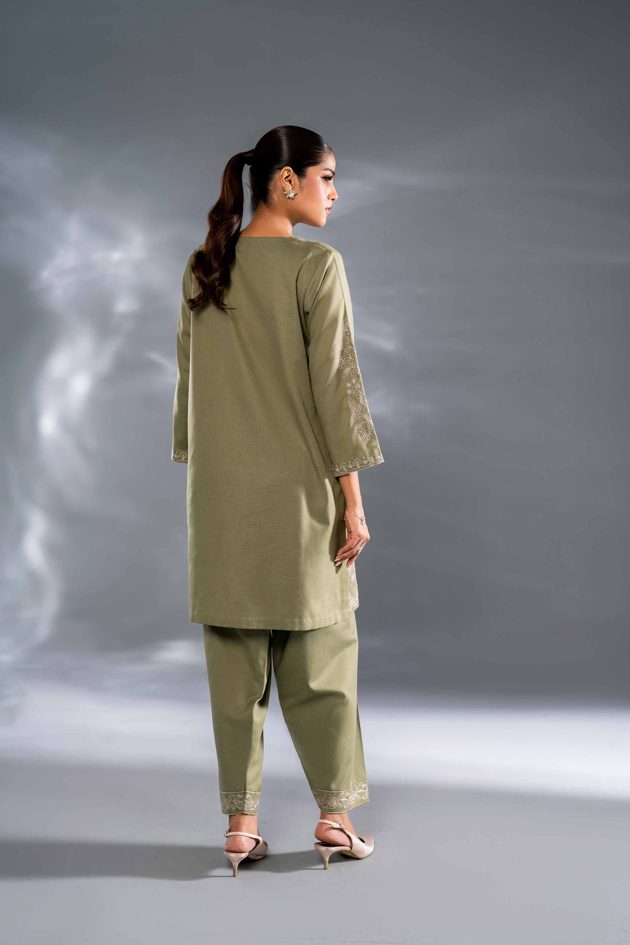 2 Piece - Embroidered Suit - KFW24-117