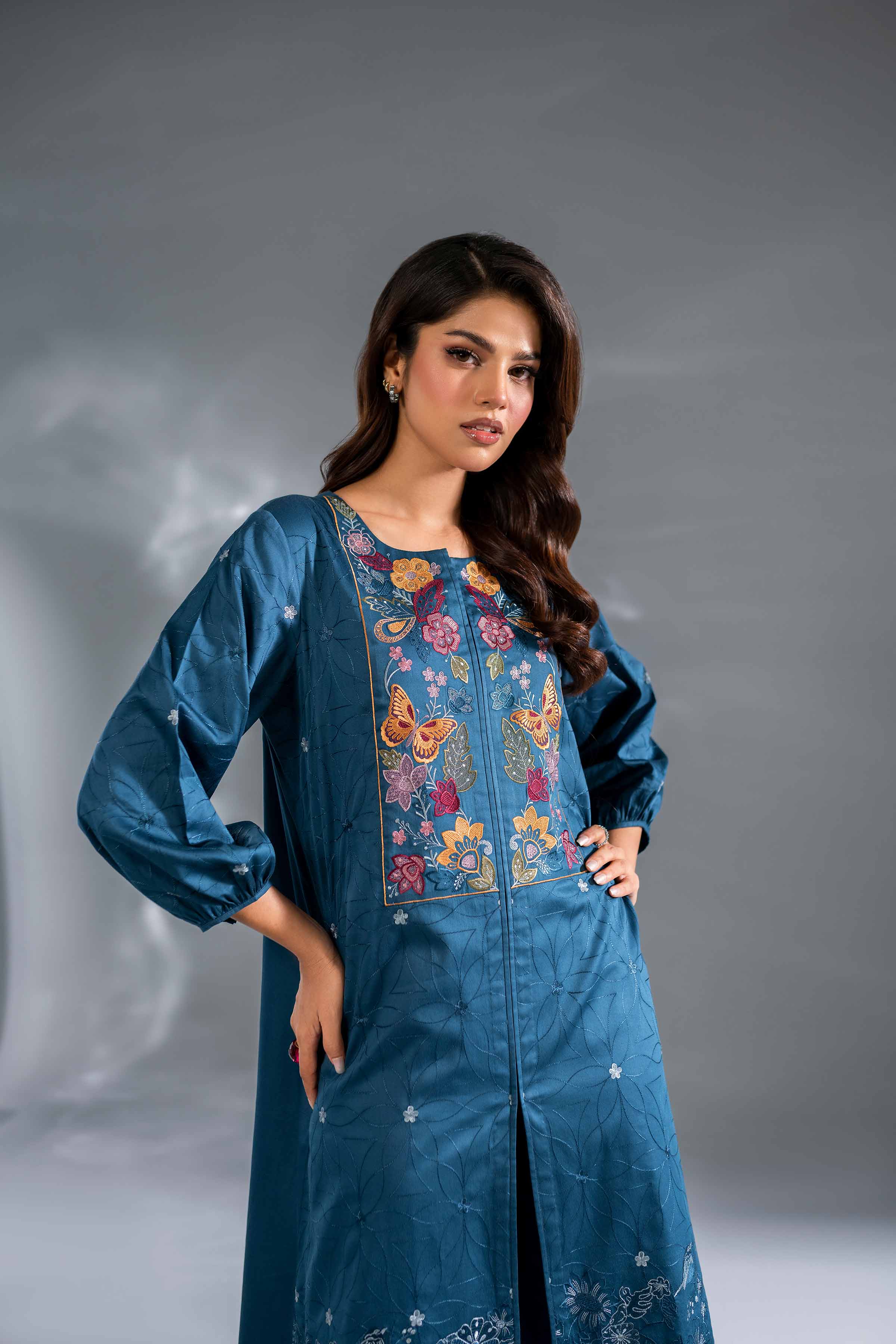 2 Piece - Embroidered Suit - KFW24-118