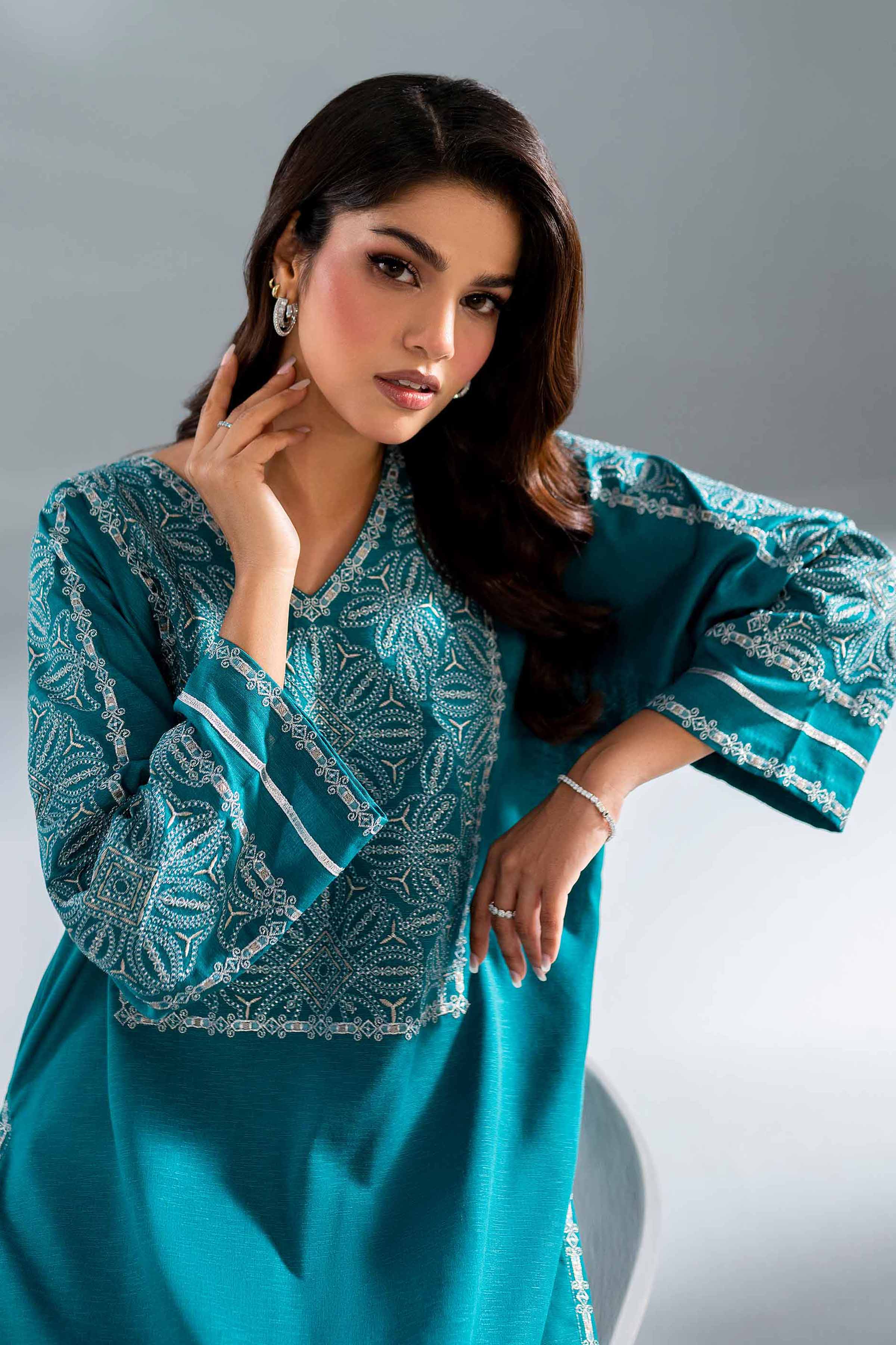 2 Piece - Embroidered Suit - KFW24-119