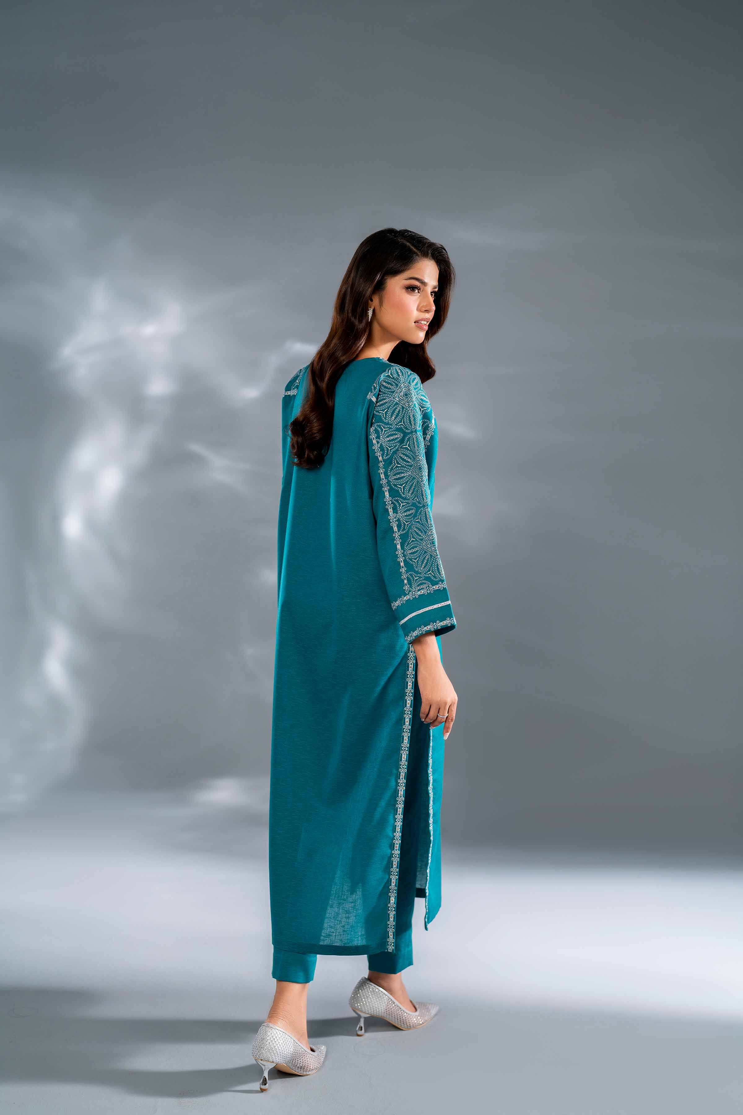 2 Piece - Embroidered Suit - KFW24-119