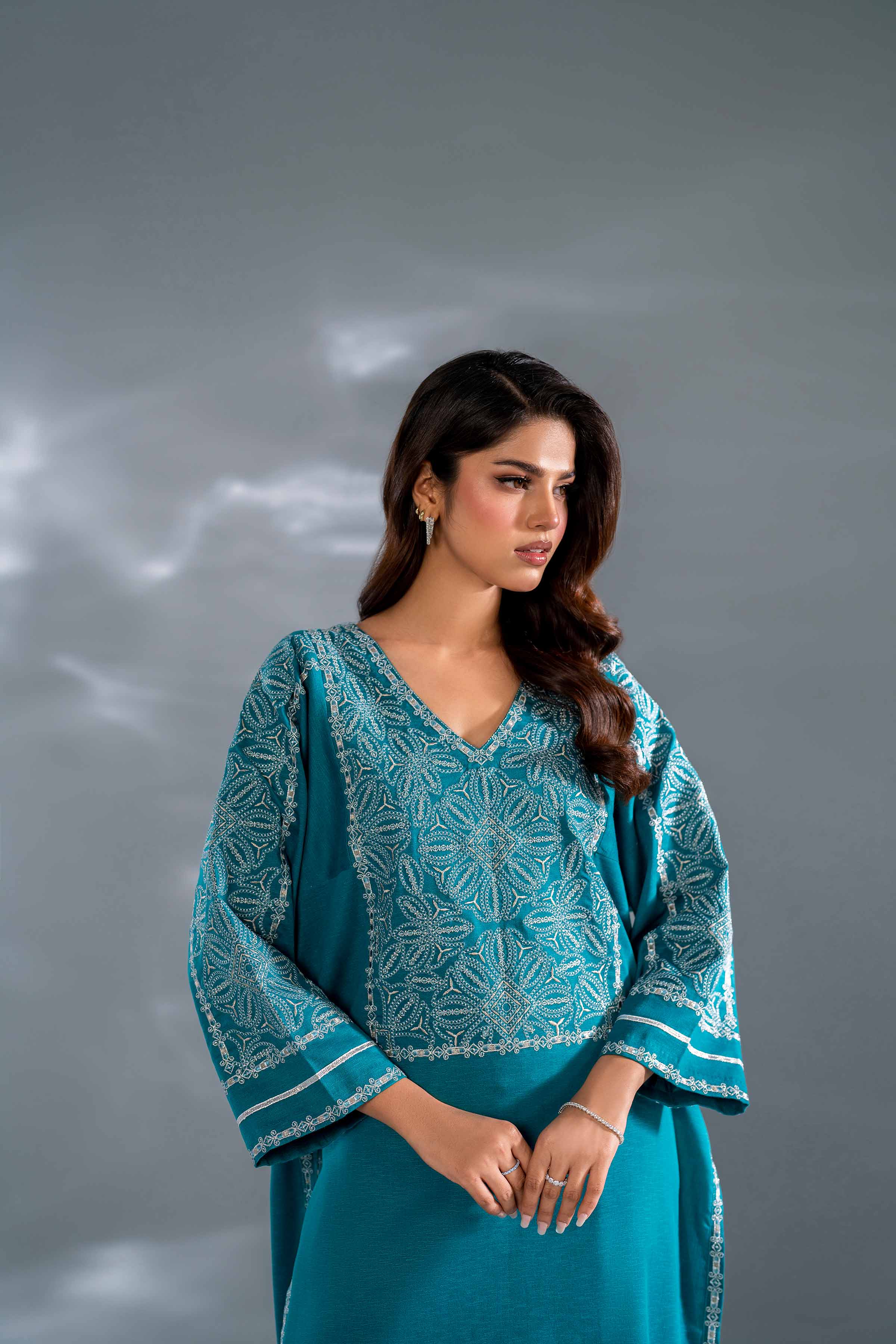 2 Piece - Embroidered Suit - KFW24-119
