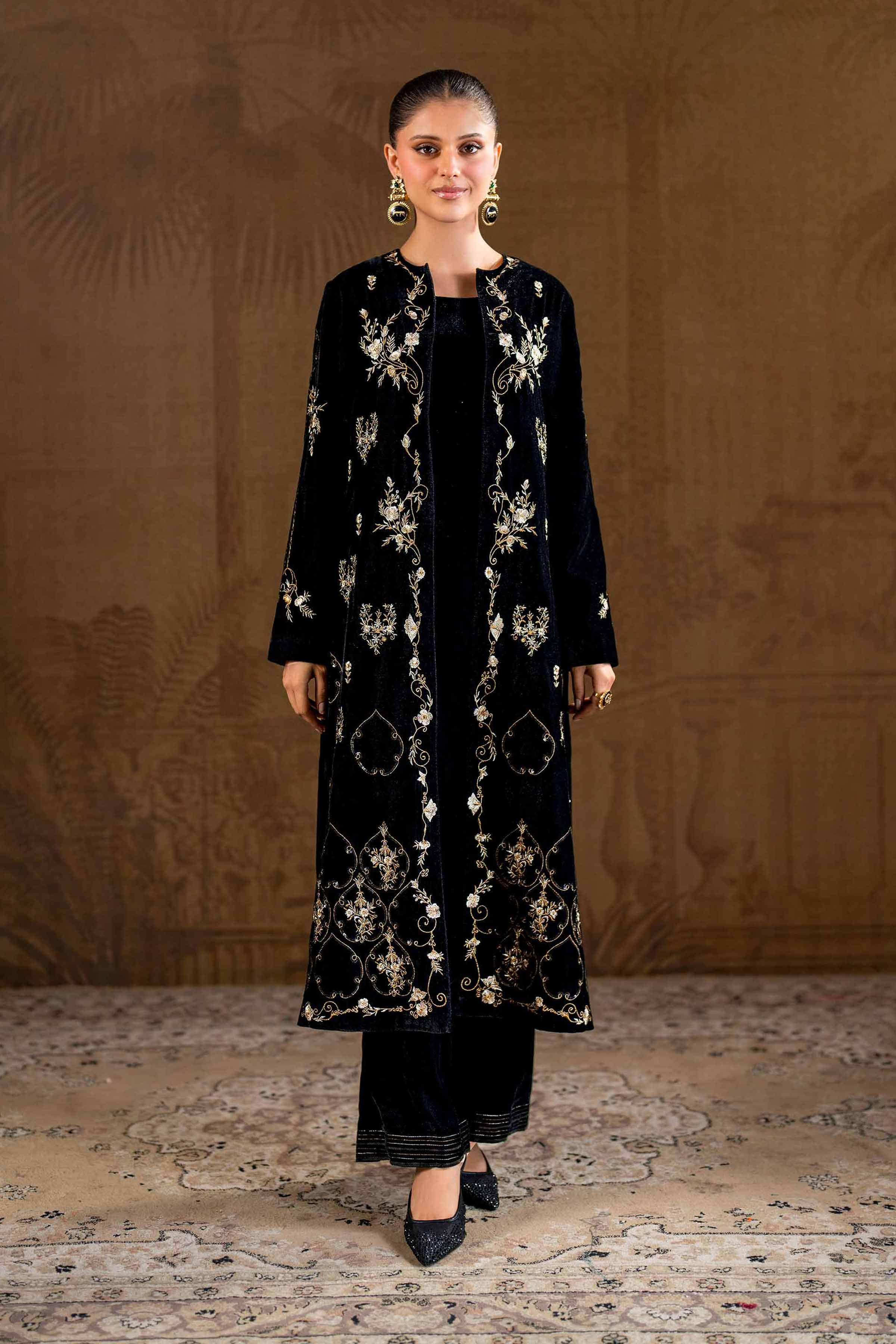 2 Piece - Embroidered Suit - KFW24-12
