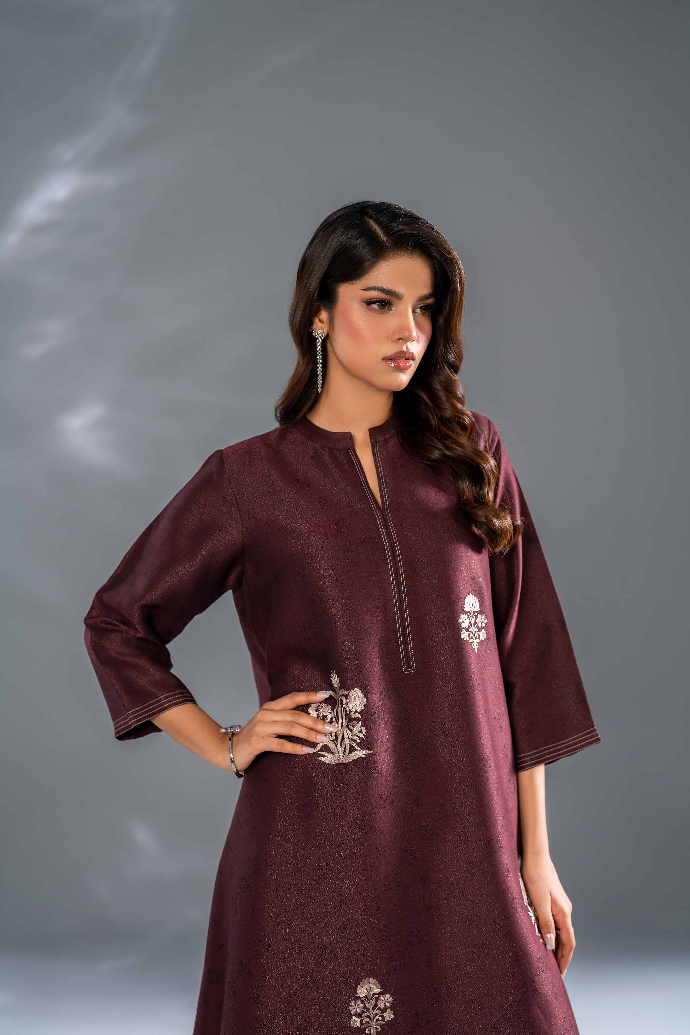 2 Piece - Embroidered Suit - KFW24-125