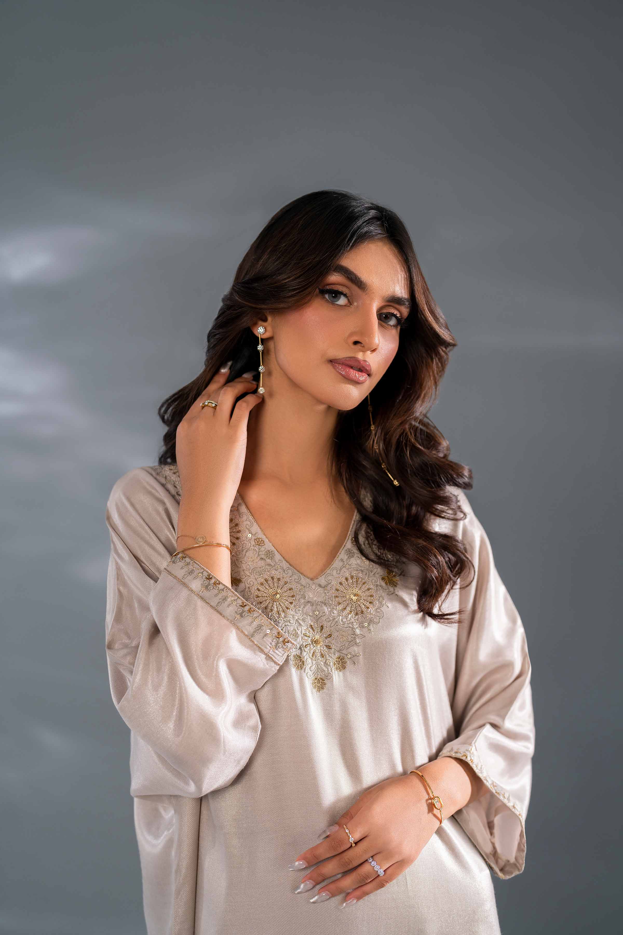 2 Piece - Embroidered Suit - KFW24-127