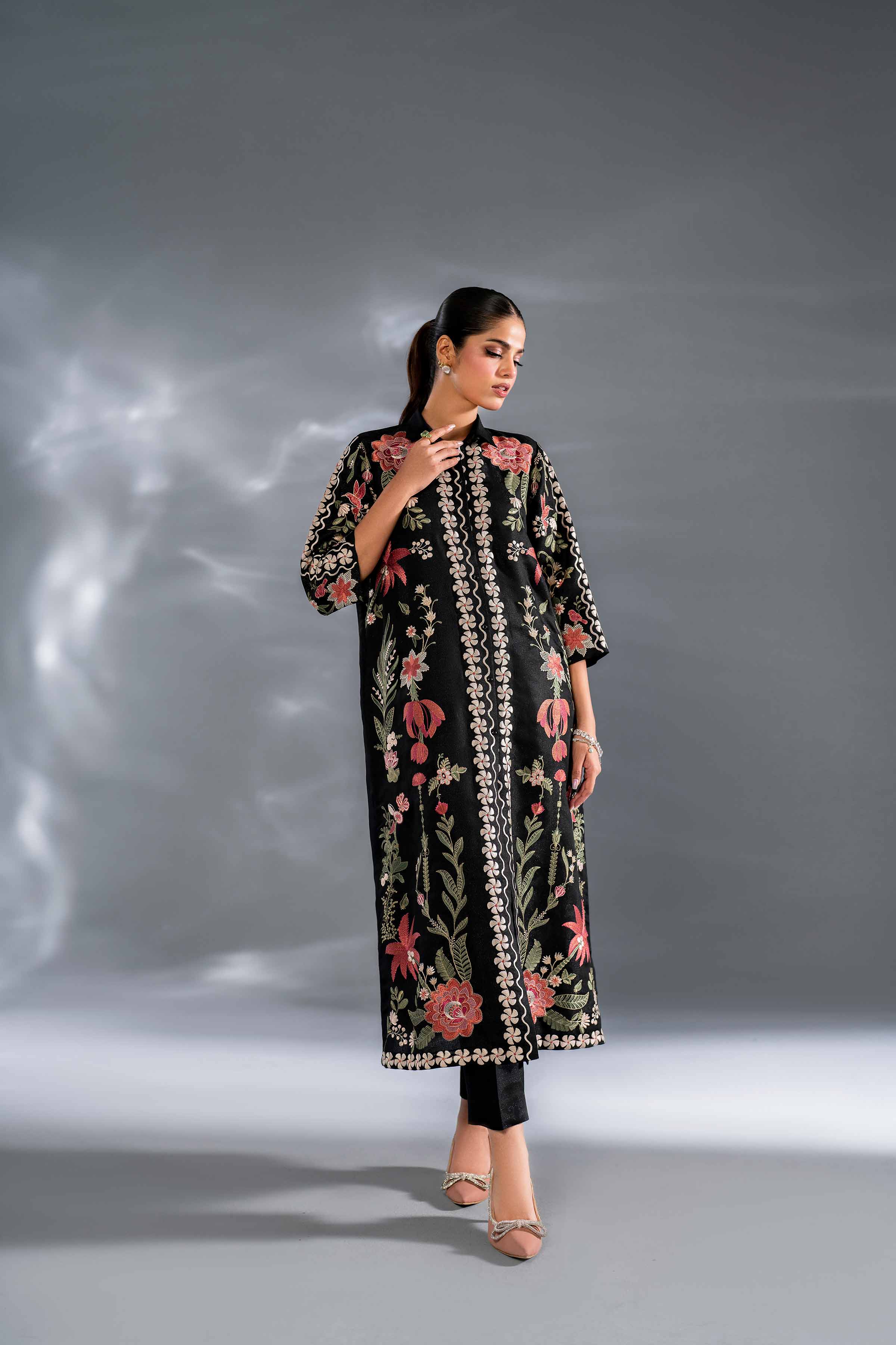 2 Piece - Embroidered Suit - KFW24-132