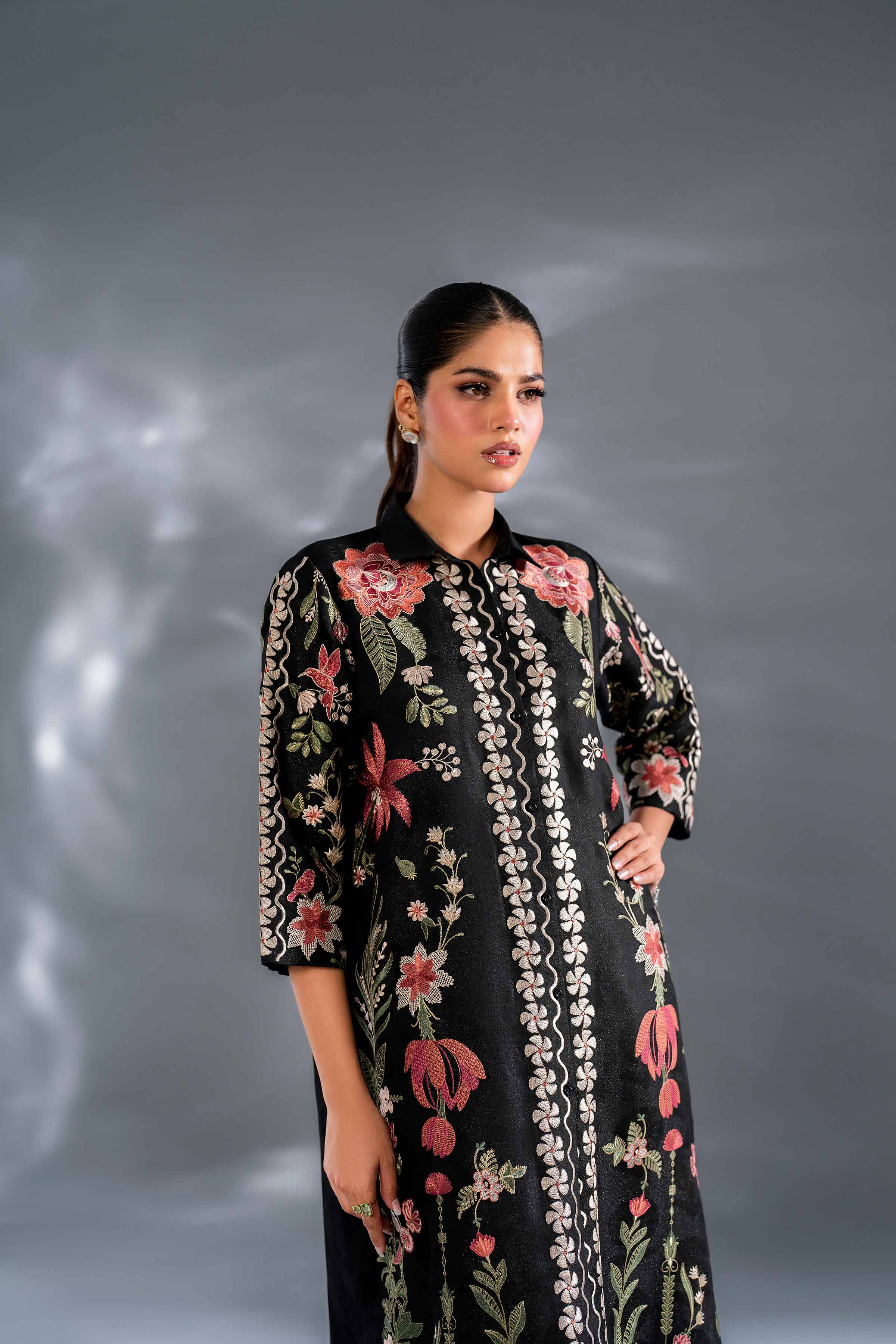 2 Piece - Embroidered Suit - KFW24-132