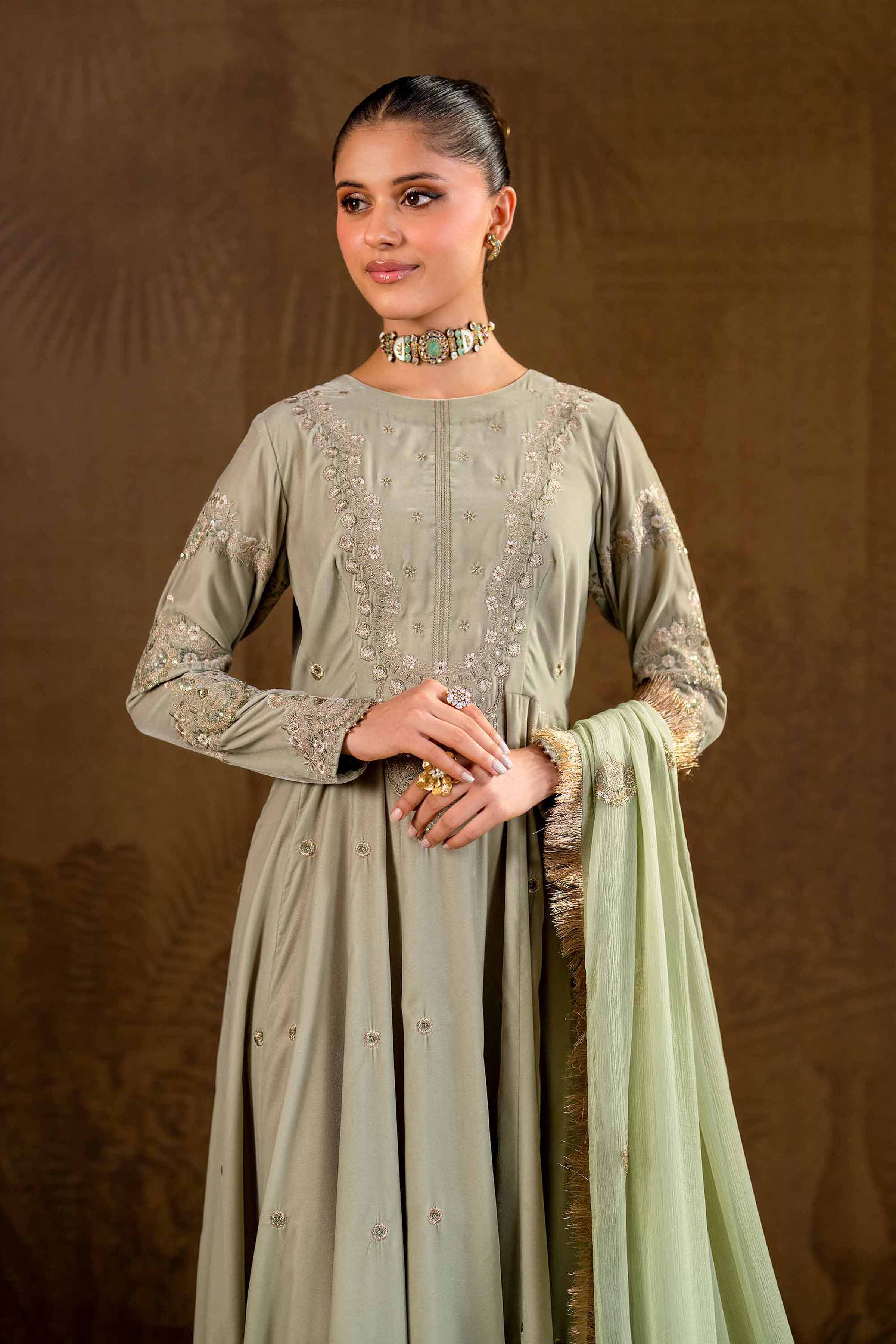 2 Piece - Embroidered Suit - KFW24-17