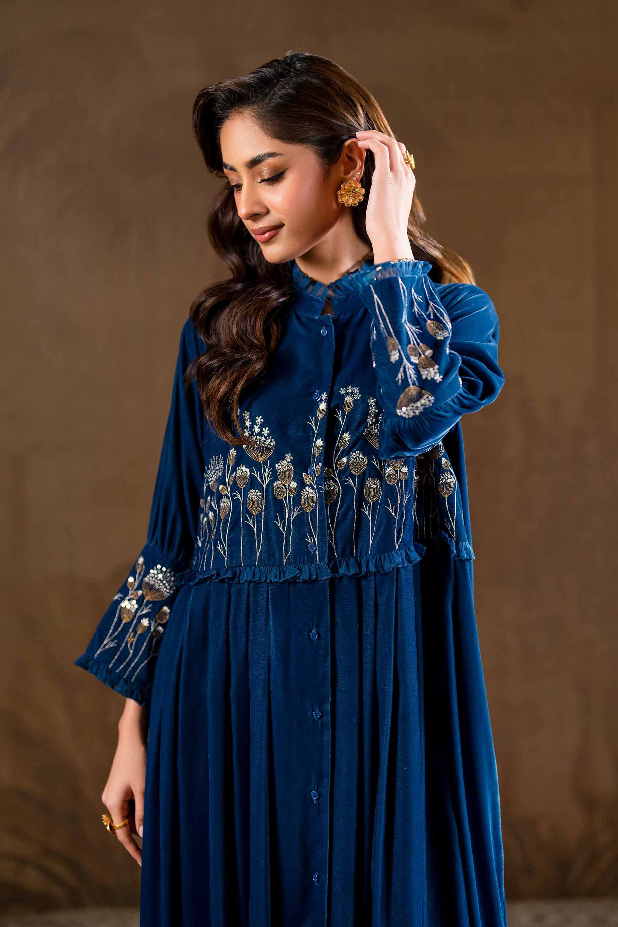 2 Piece - Embroidered Suit - KFW24-21