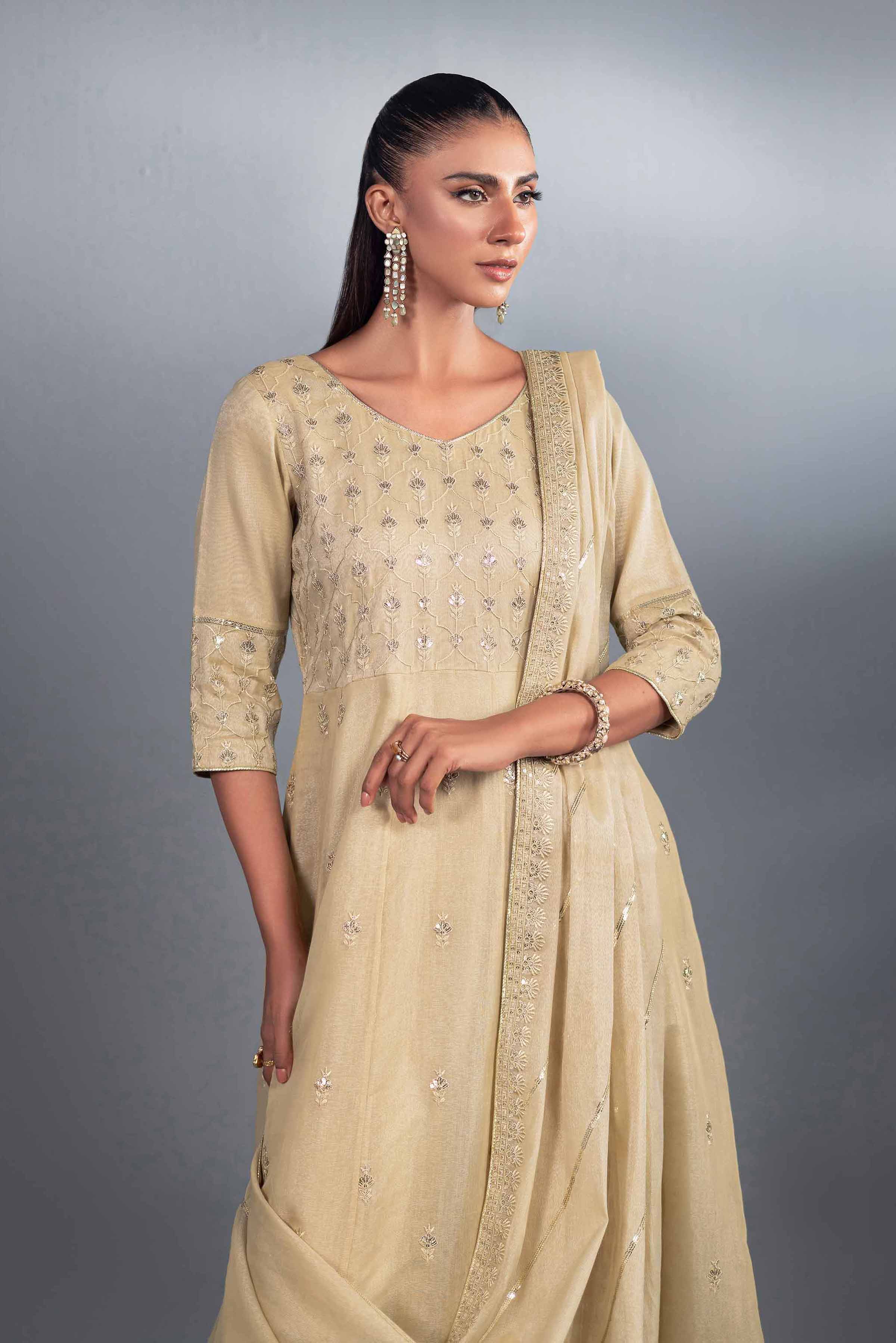 2 Piece - Embroidered Suit - KFW24-30