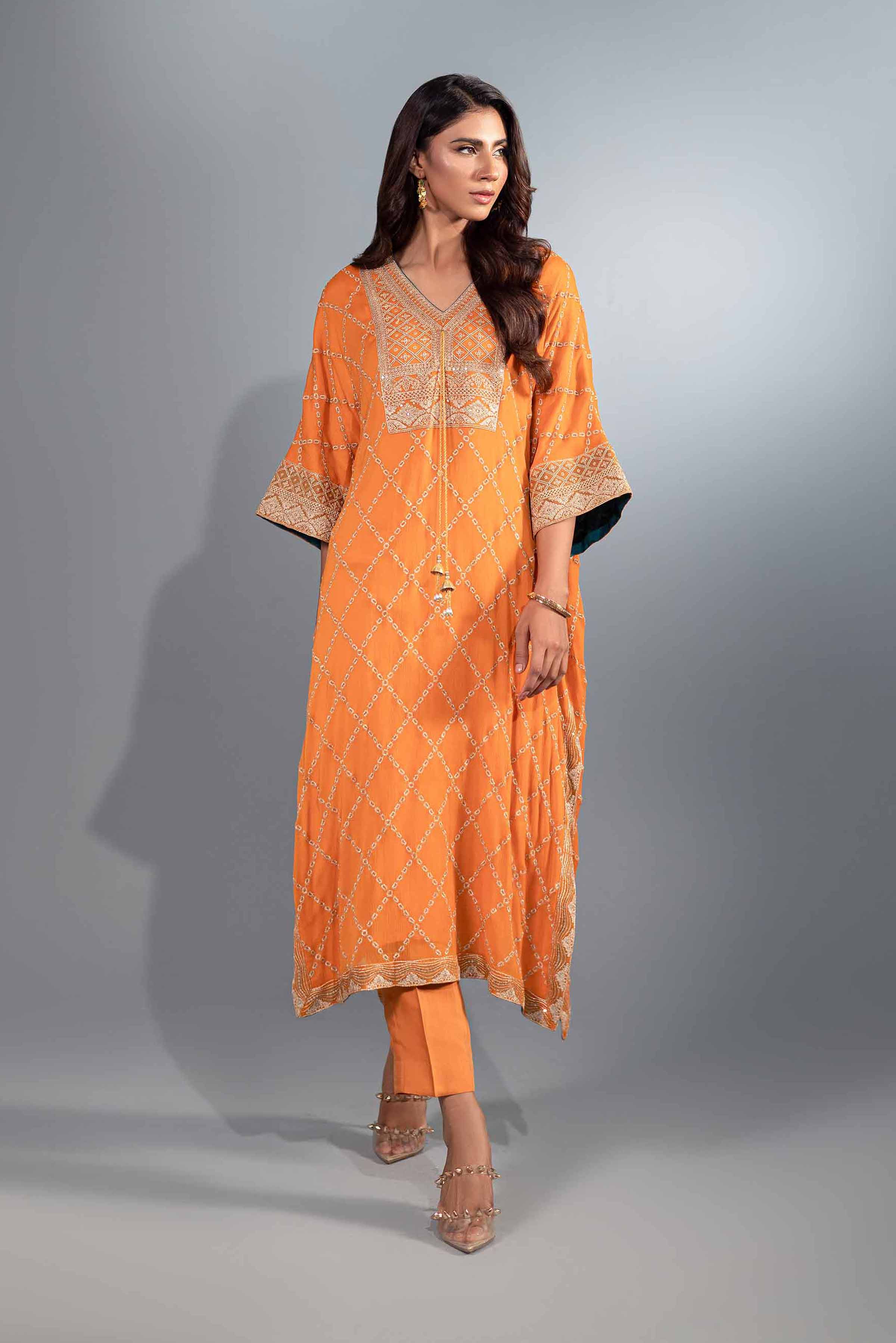2 Piece - Embroidered Suit - KFW24-33