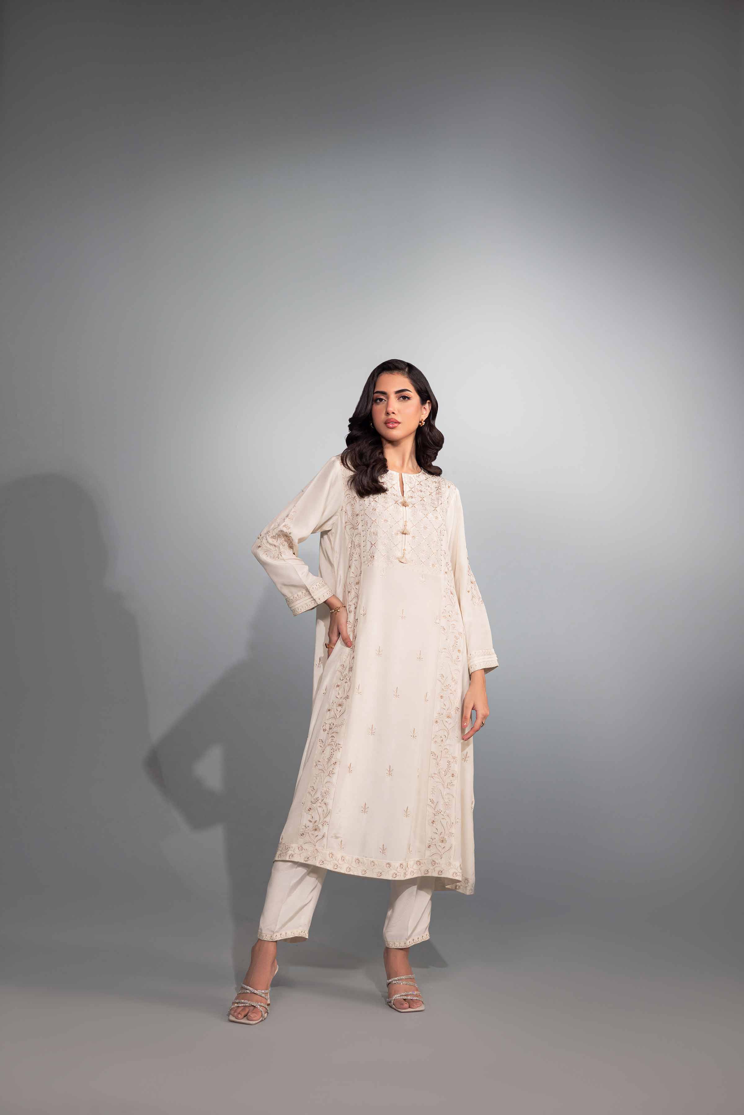 2 Piece - Embroidered Suit - KFW24-34