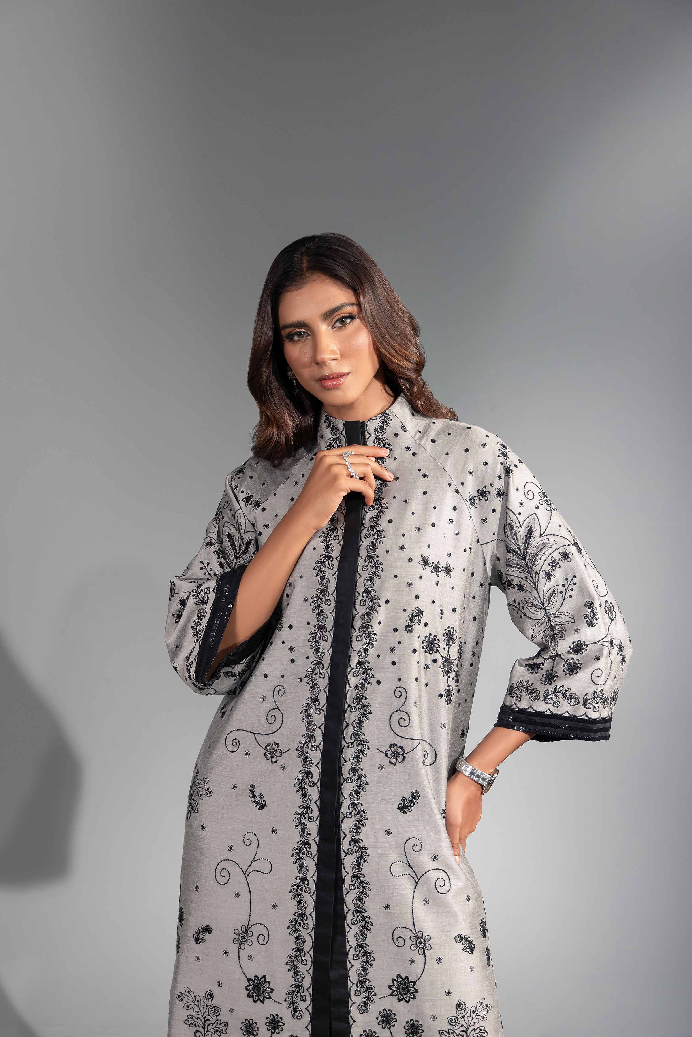 Embroidered Jacket - KFW24-36