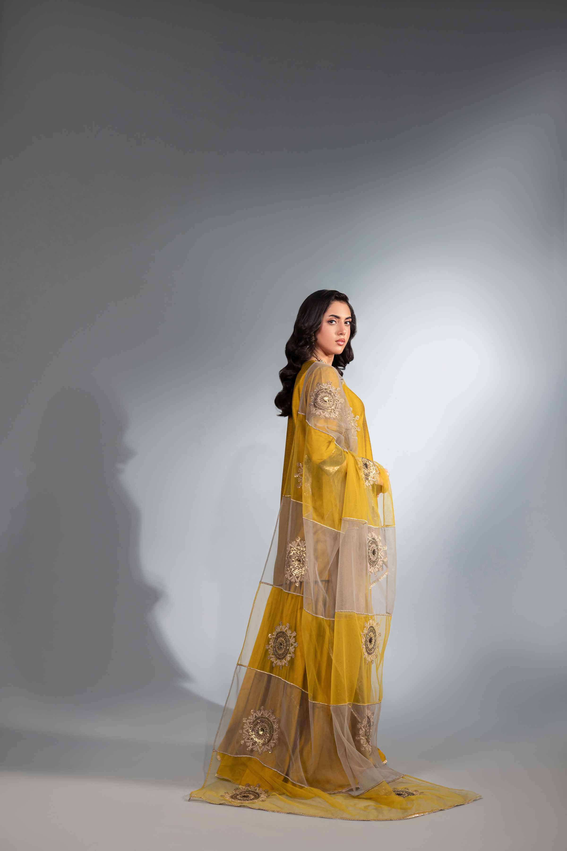 3 Piece - Embroidered Suit - KFW24-37