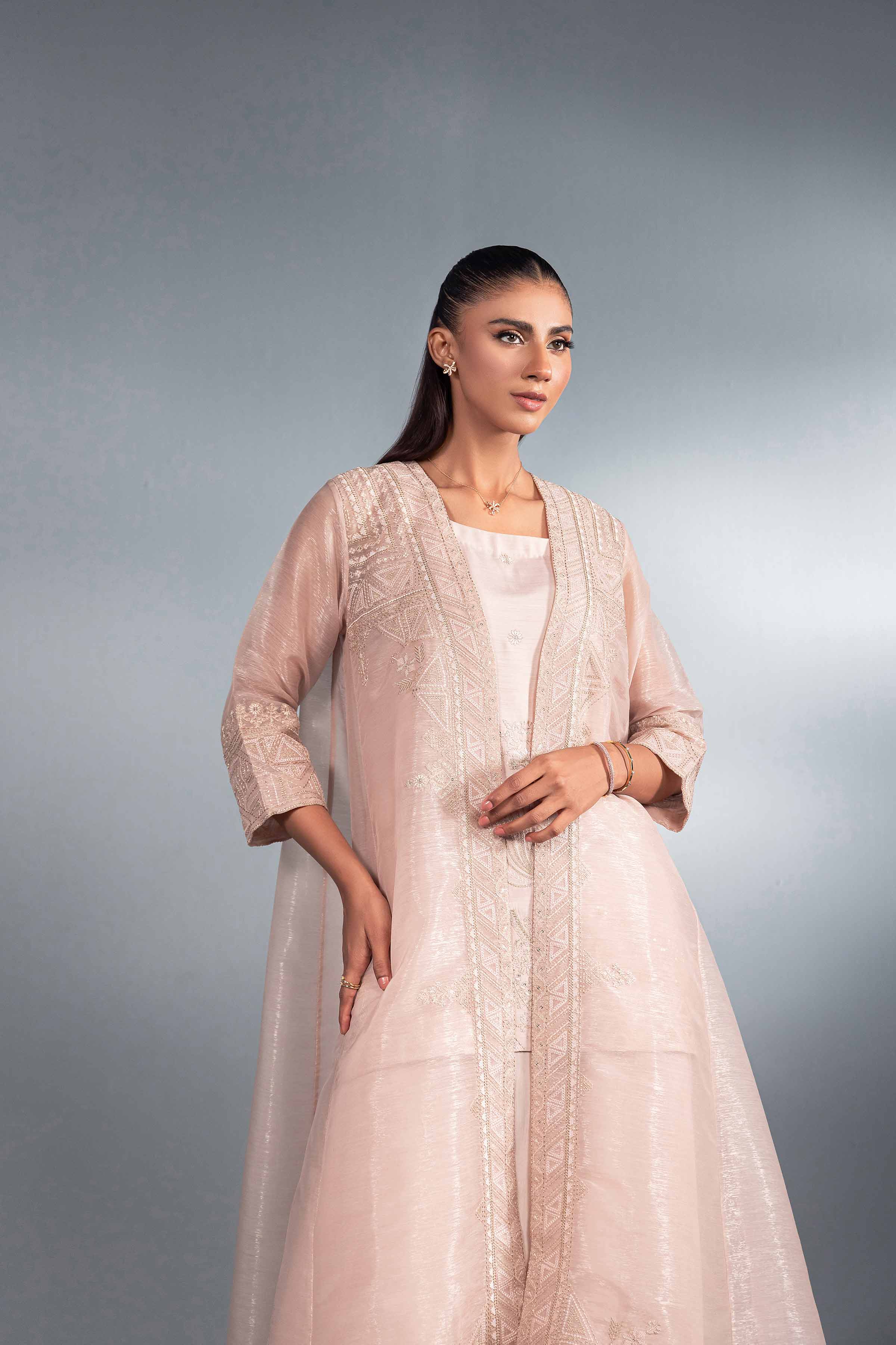 3 Piece - Embroidered Suit - KFW24-46