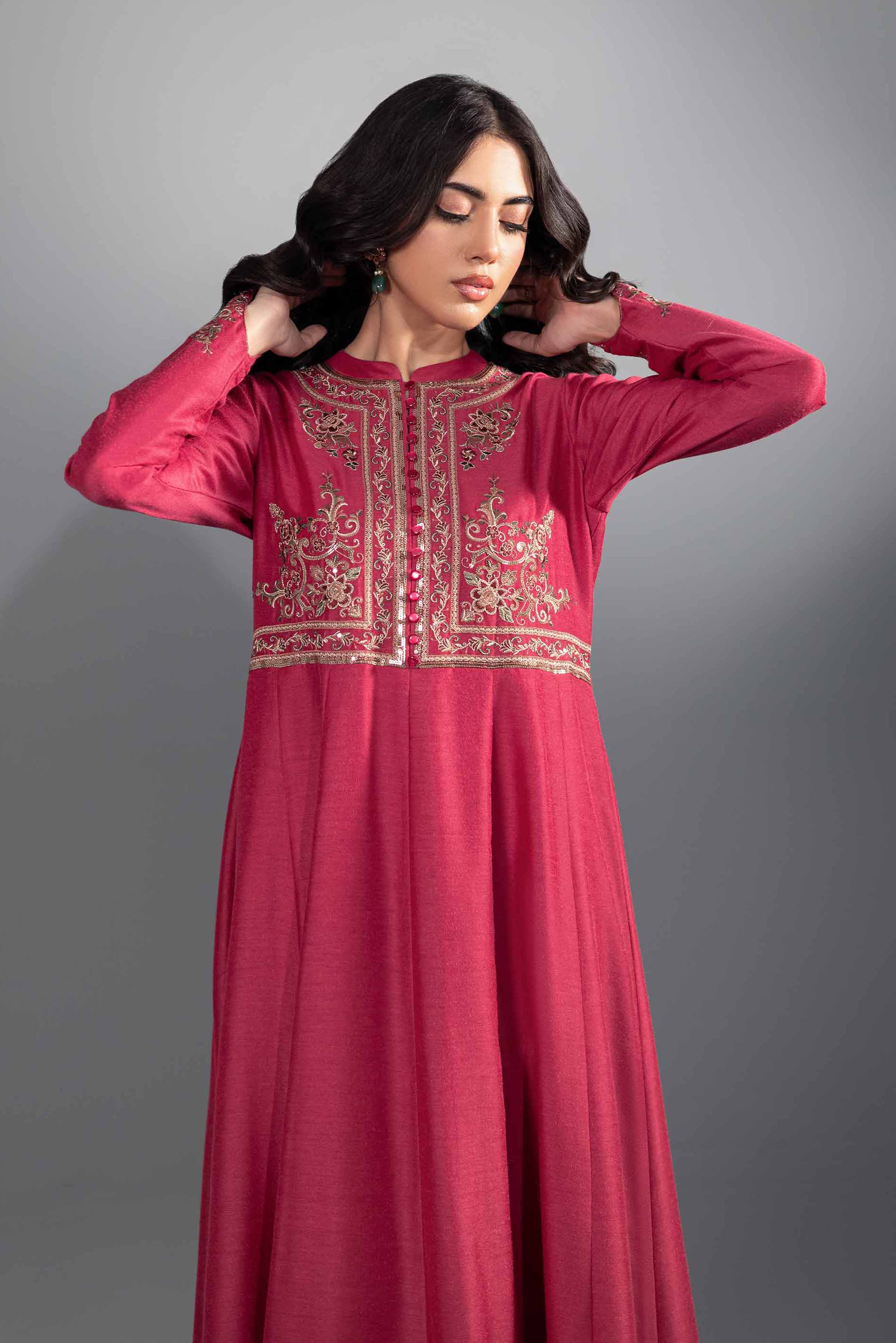Embroidered Dress - KFW24-47