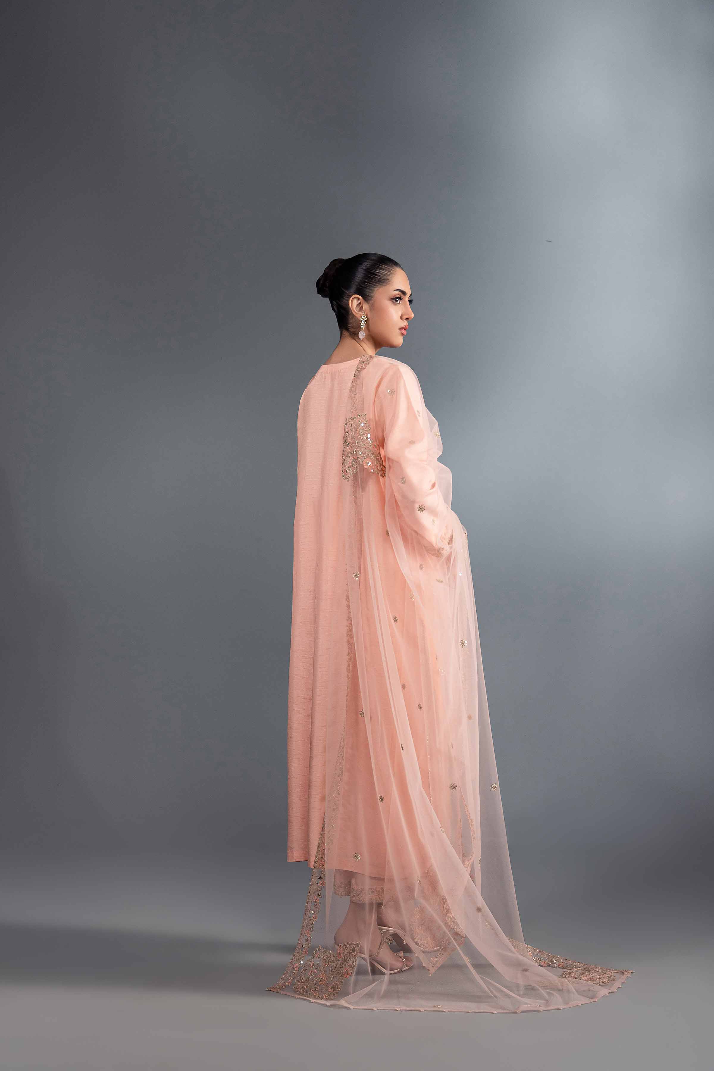 3 Piece - Embroidered Suit - KFW24-49