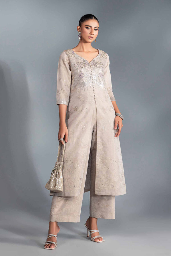 2 Piece - Embroidered Suit - KFW24-54