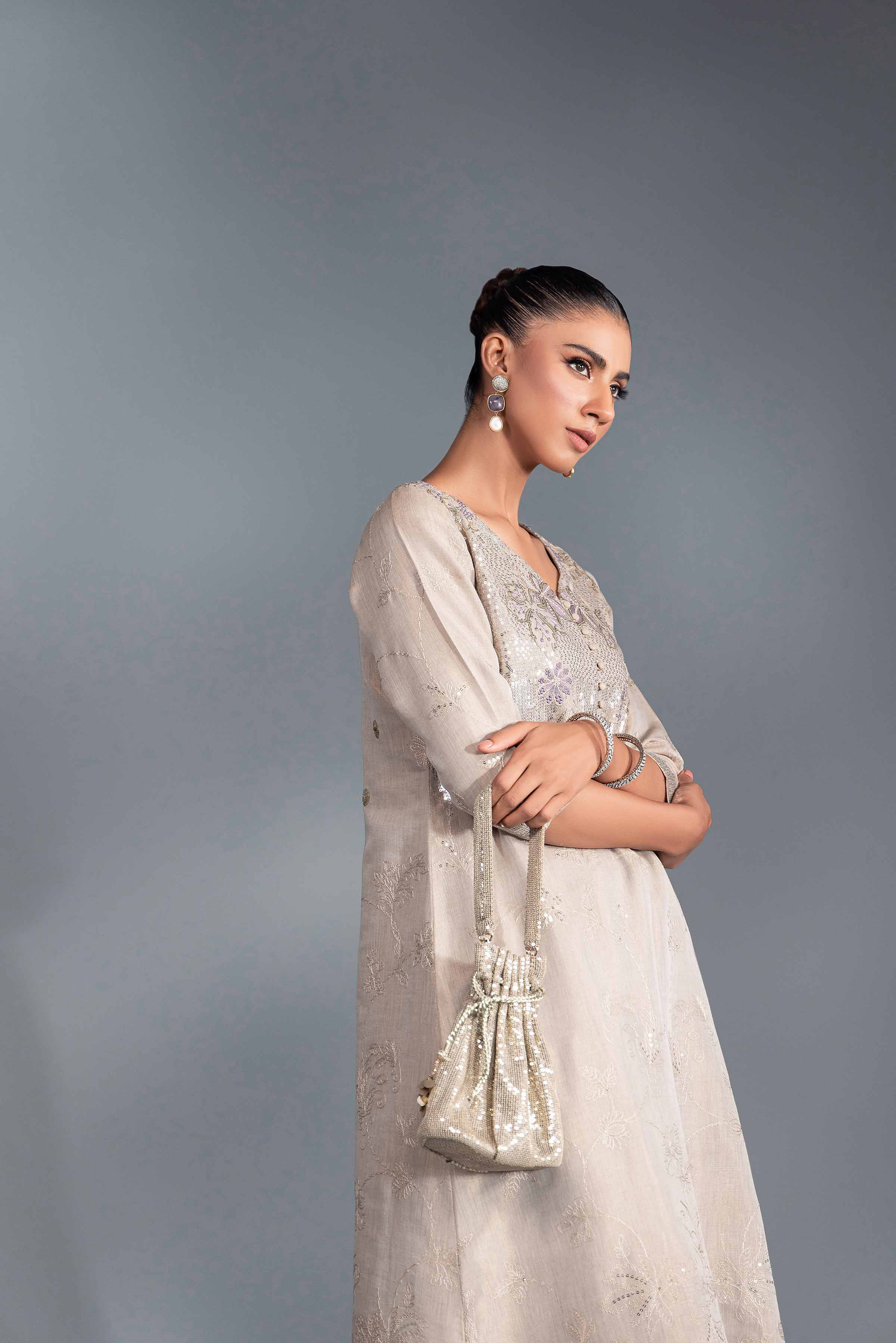 2 Piece - Embroidered Suit - KFW24-54