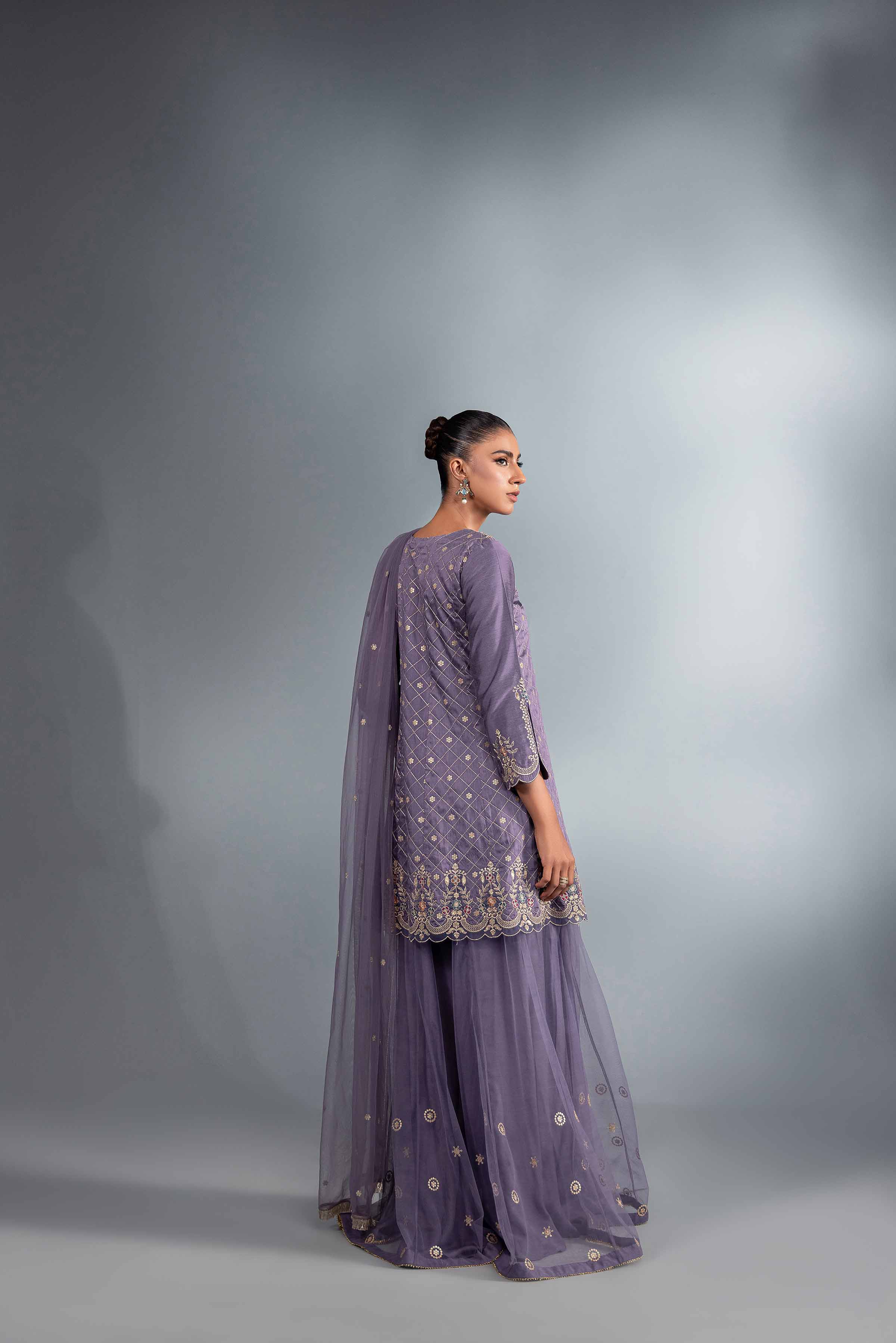 3 Piece - Embroidered Suit - KFW24-55