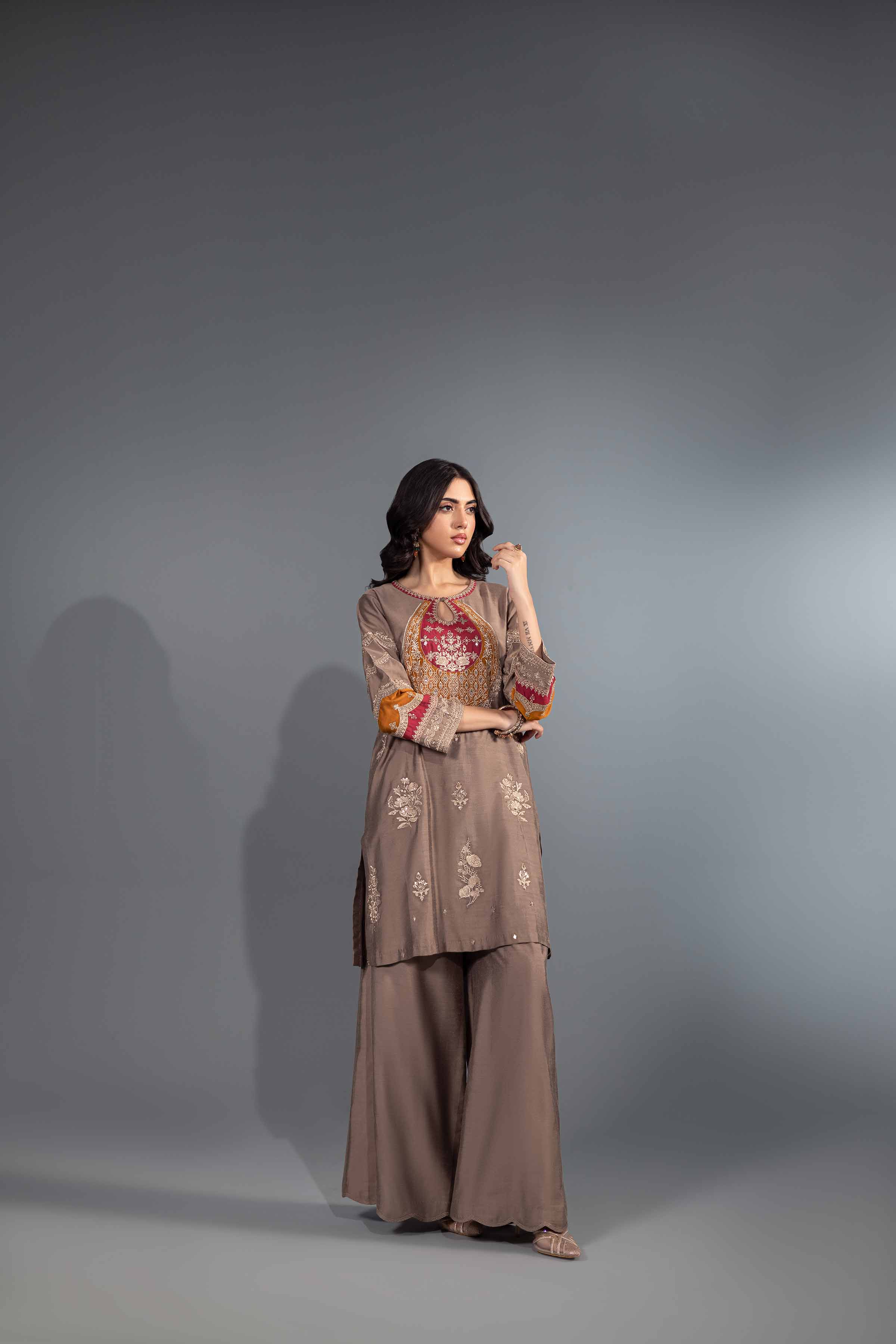 2 Piece - Embroidered Suit - KFW24-56