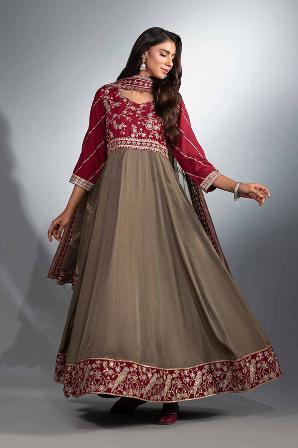 2 Piece - Embroidered Suit - KFW24-61