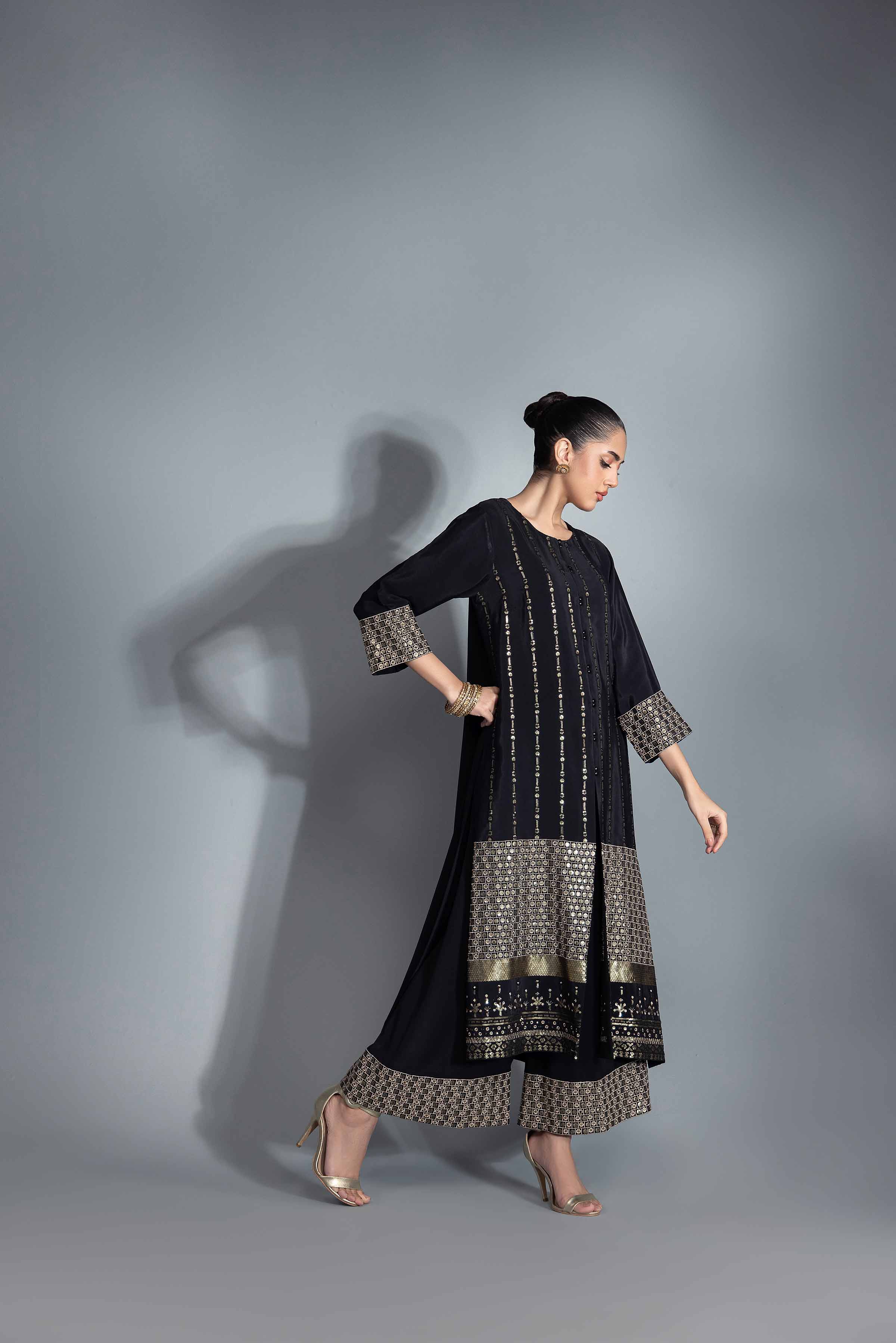 2 Piece - Embroidered Suit - KFW24-62