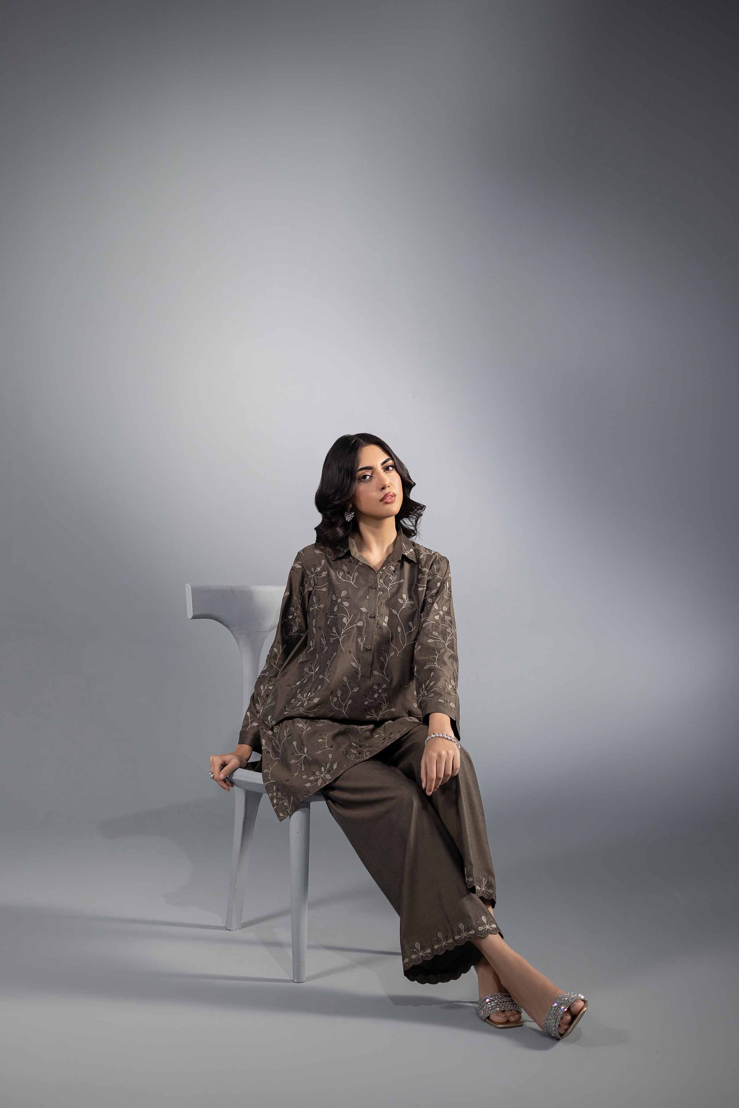 2 Piece - Embroidered Suit - KFW24-63