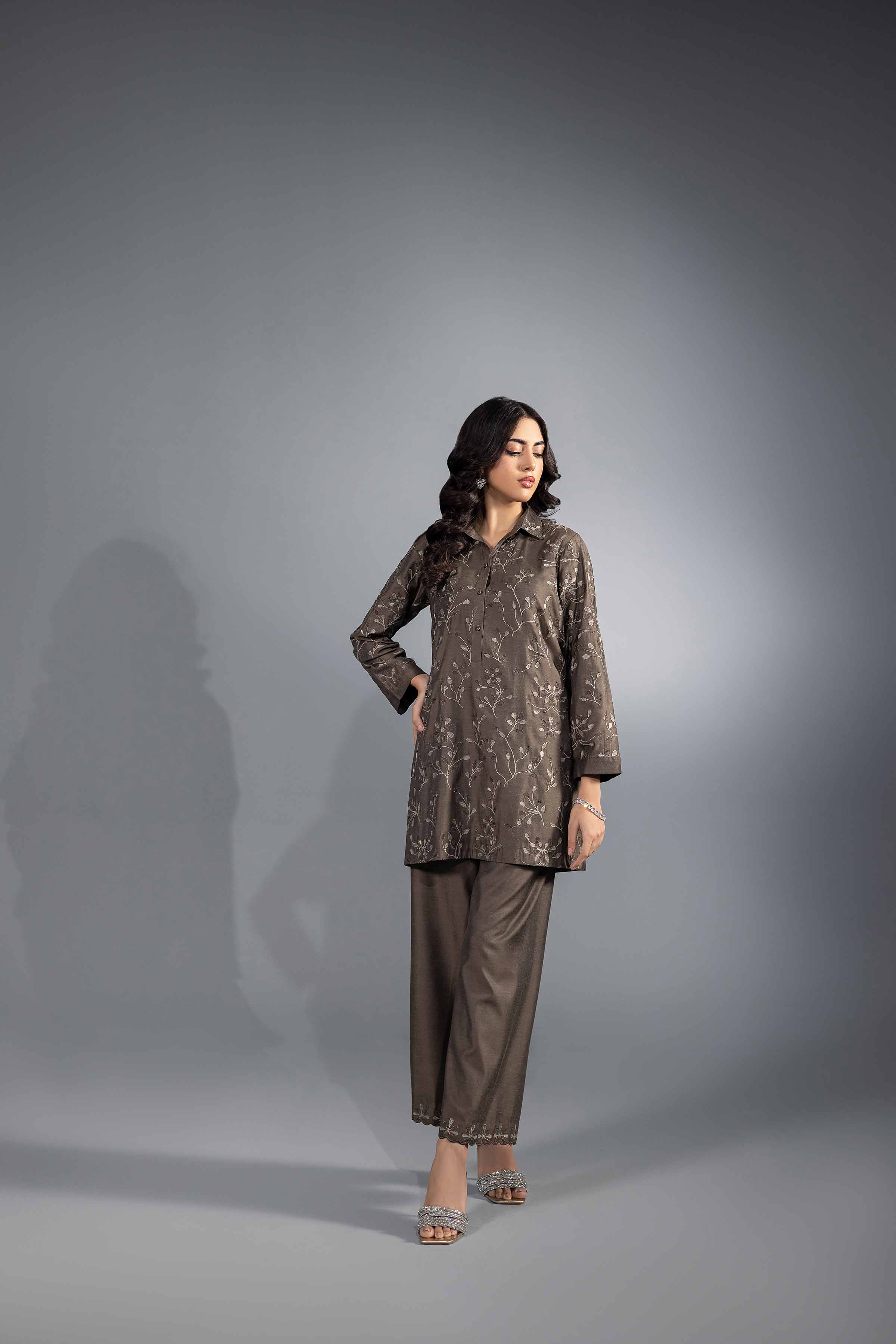 2 Piece - Embroidered Suit - KFW24-63