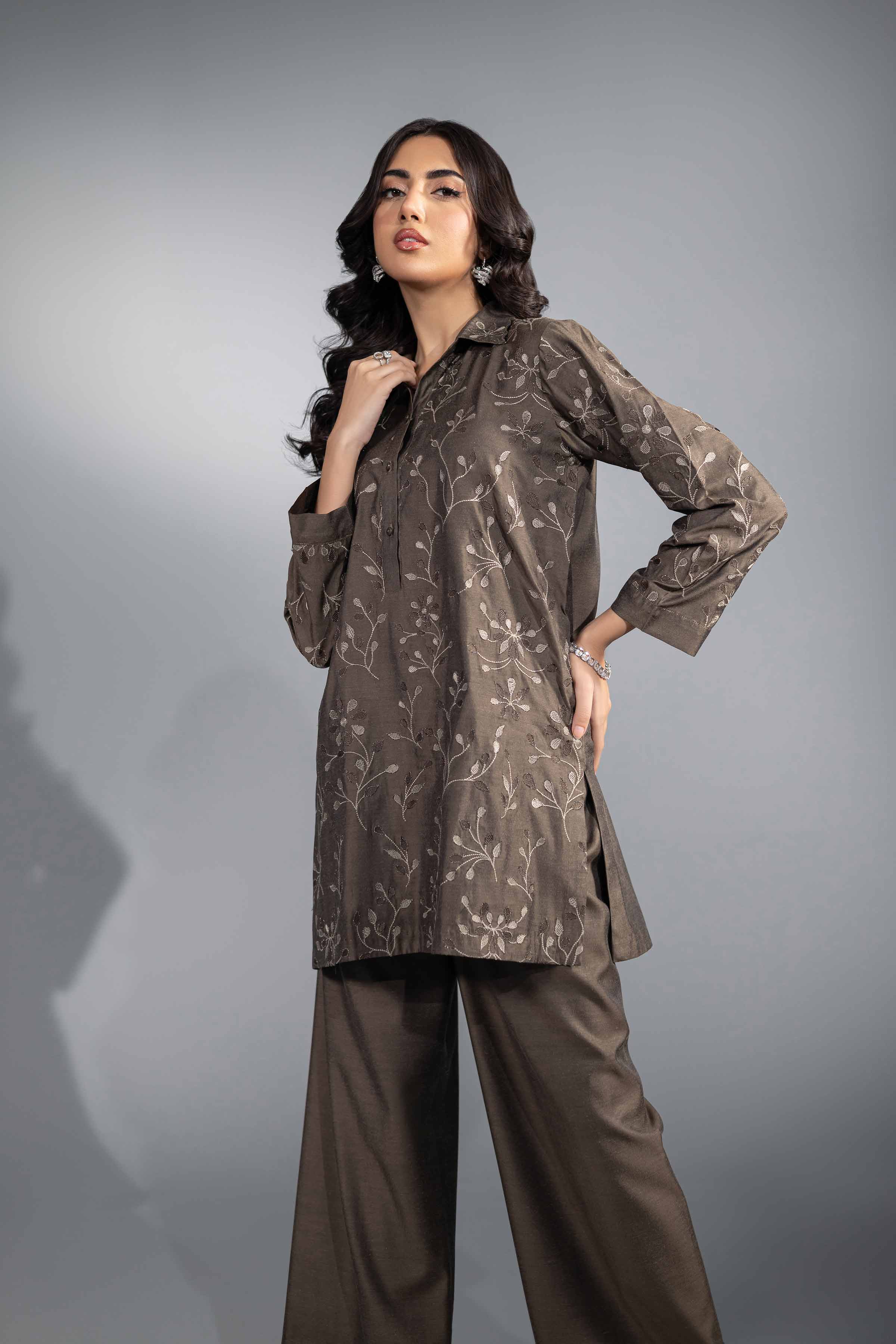 2 Piece - Embroidered Suit - KFW24-63