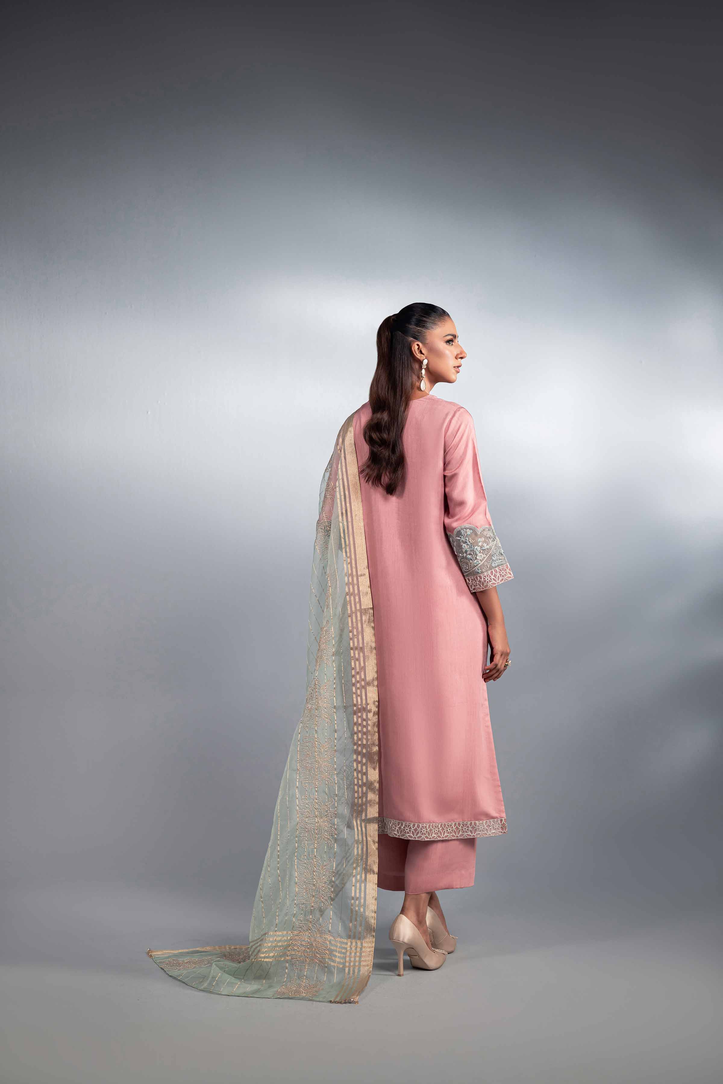 3 Piece - Embroidered Suit - KFW24-72
