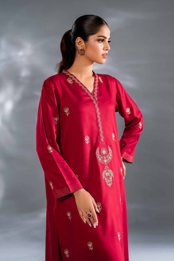 2 Piece - Embroidered Suit - KFW24-93