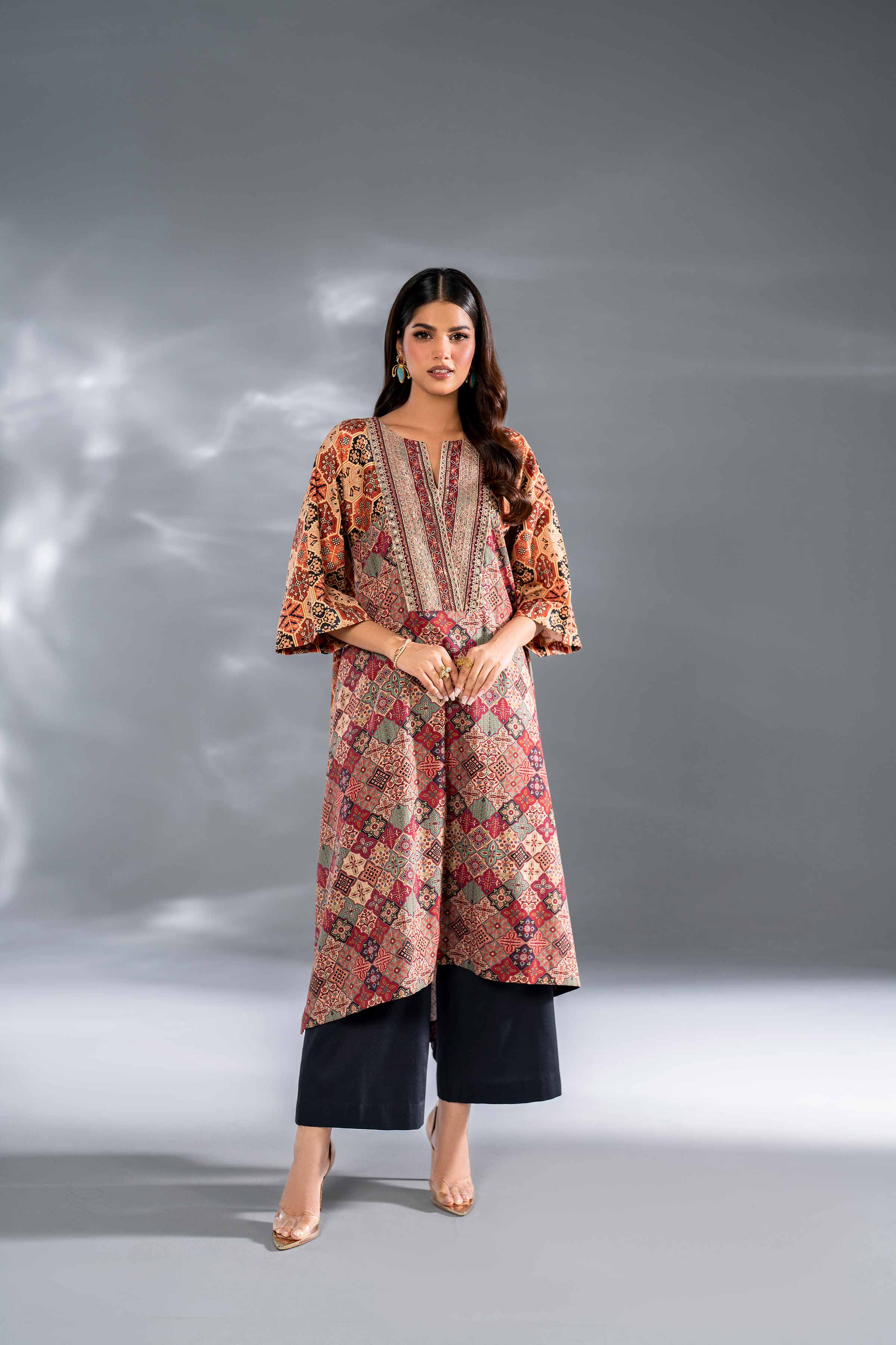 2 Piece - Printed Suit - KFW24-94