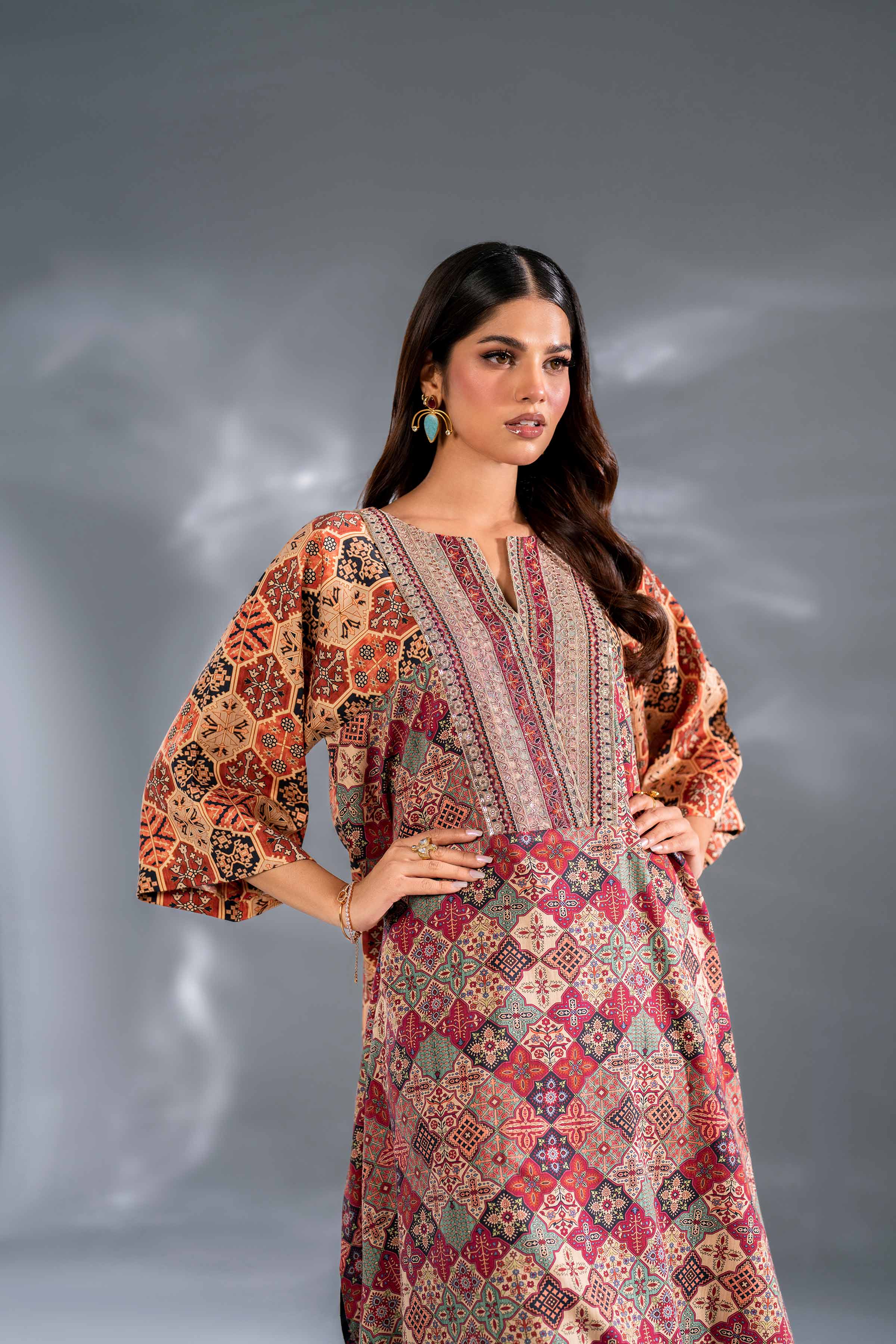 2 Piece - Printed Suit - KFW24-94
