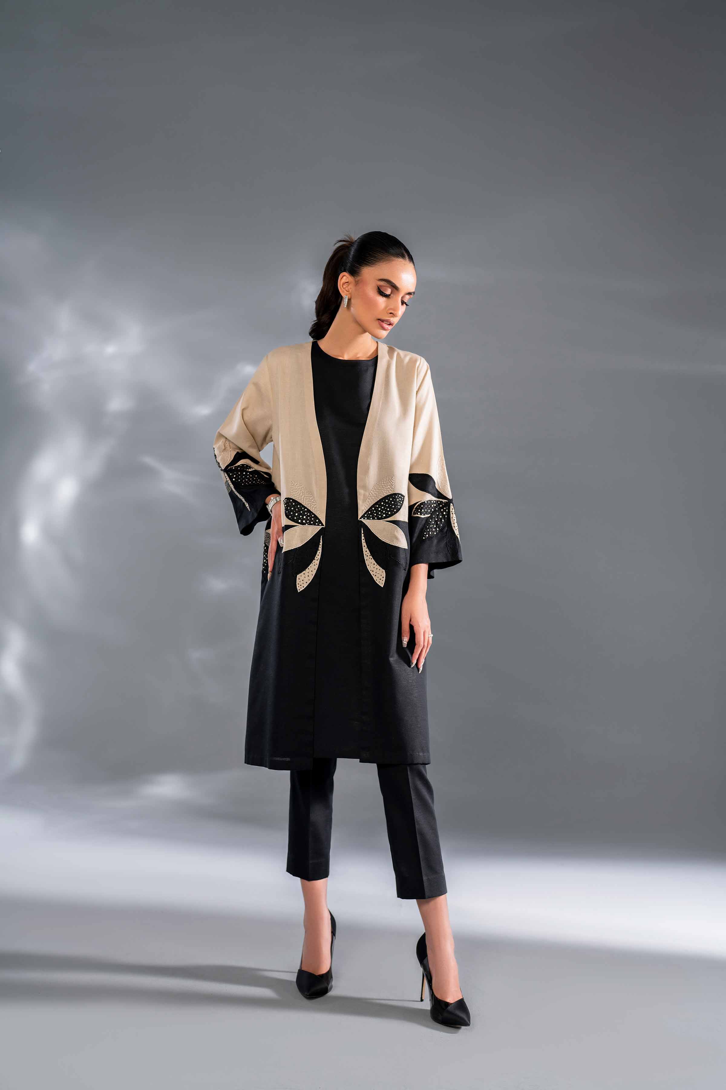 3 Piece - Embroidered Suit - KFW24-96