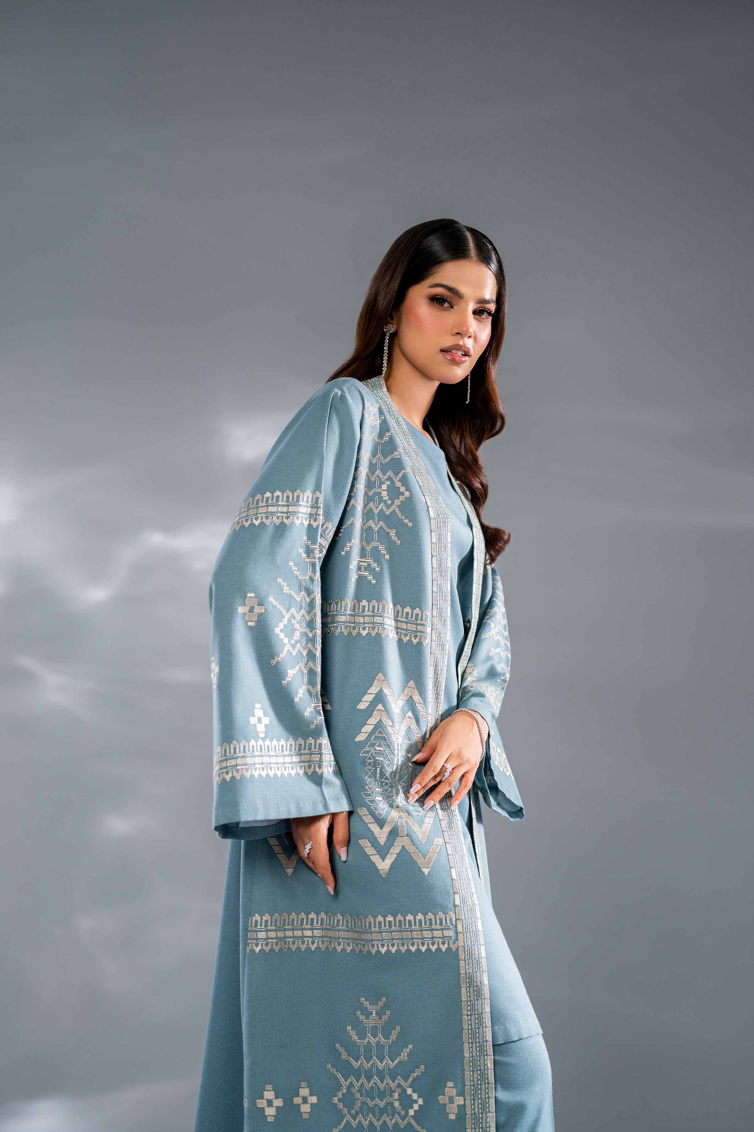 3 Piece - Embroidered Suit - KFW24-98