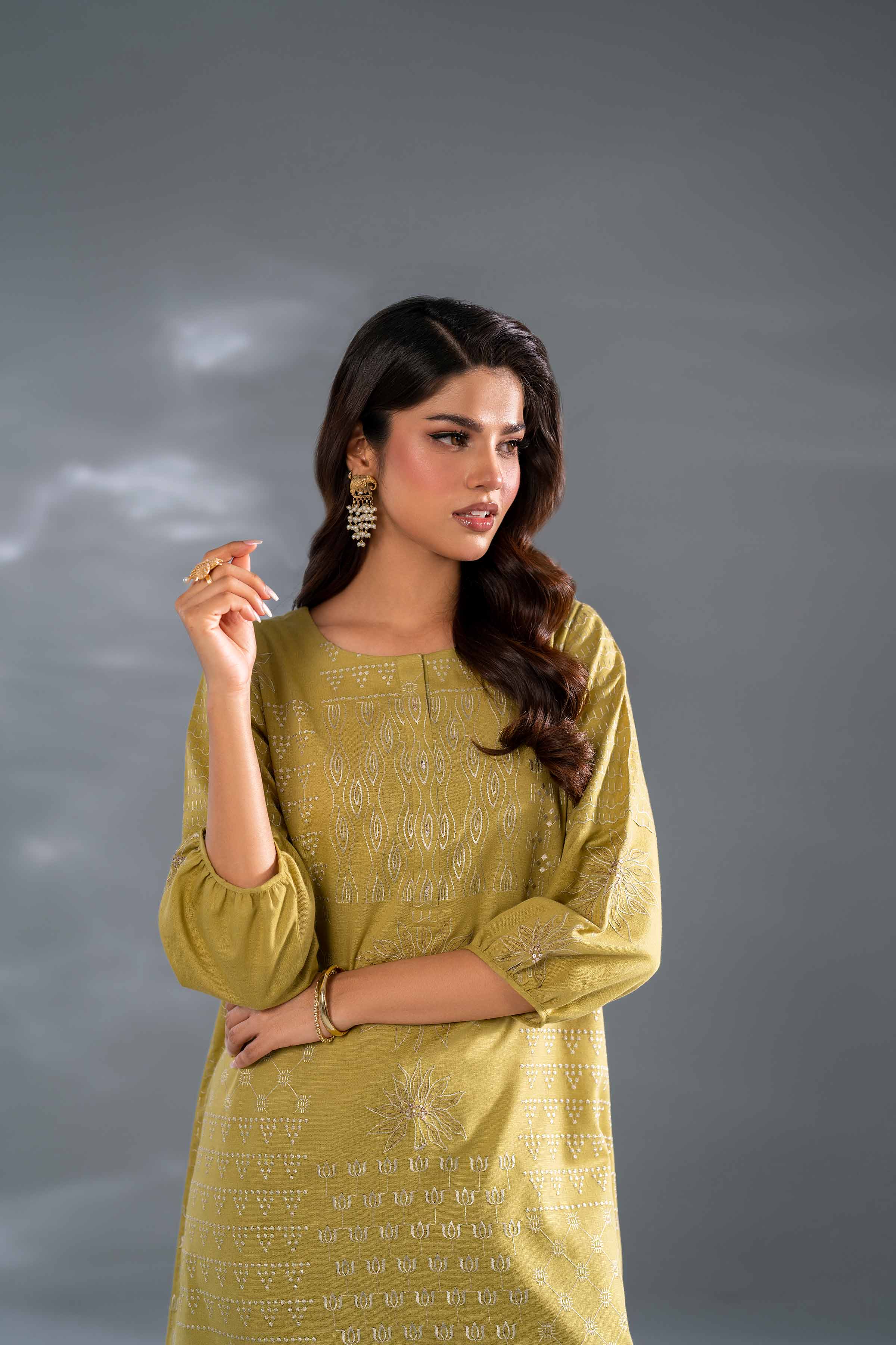 2 Piece - Embroidered Suit - KFW24-99