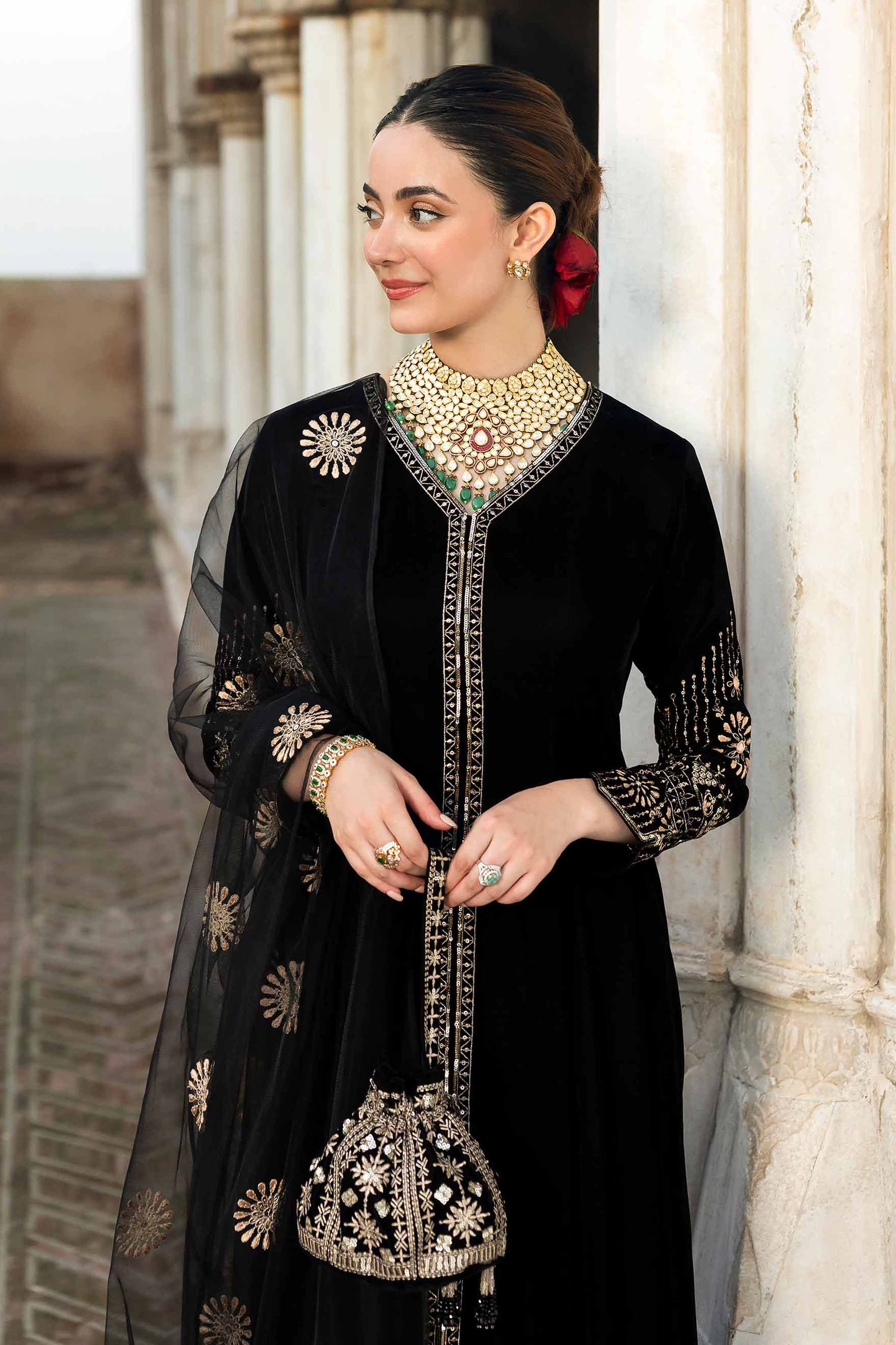 3 Piece - Embroidered Suit - KFW25-02